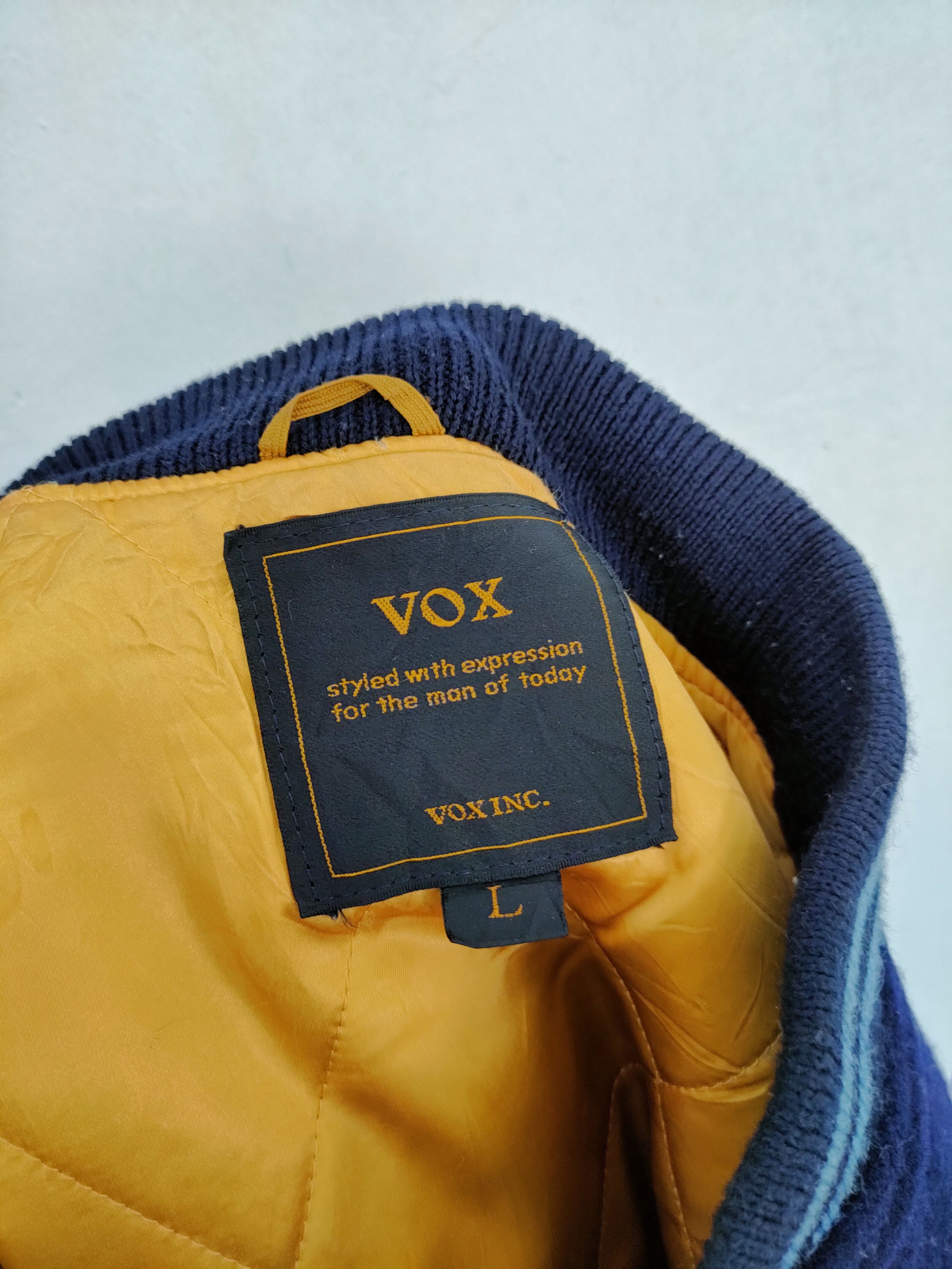 Vintage DLL VoxCrew 1934 Tokyo Varsity Leather Jacket #A368 Size US M / EU 48-50 / 2 - 15 Thumbnail
