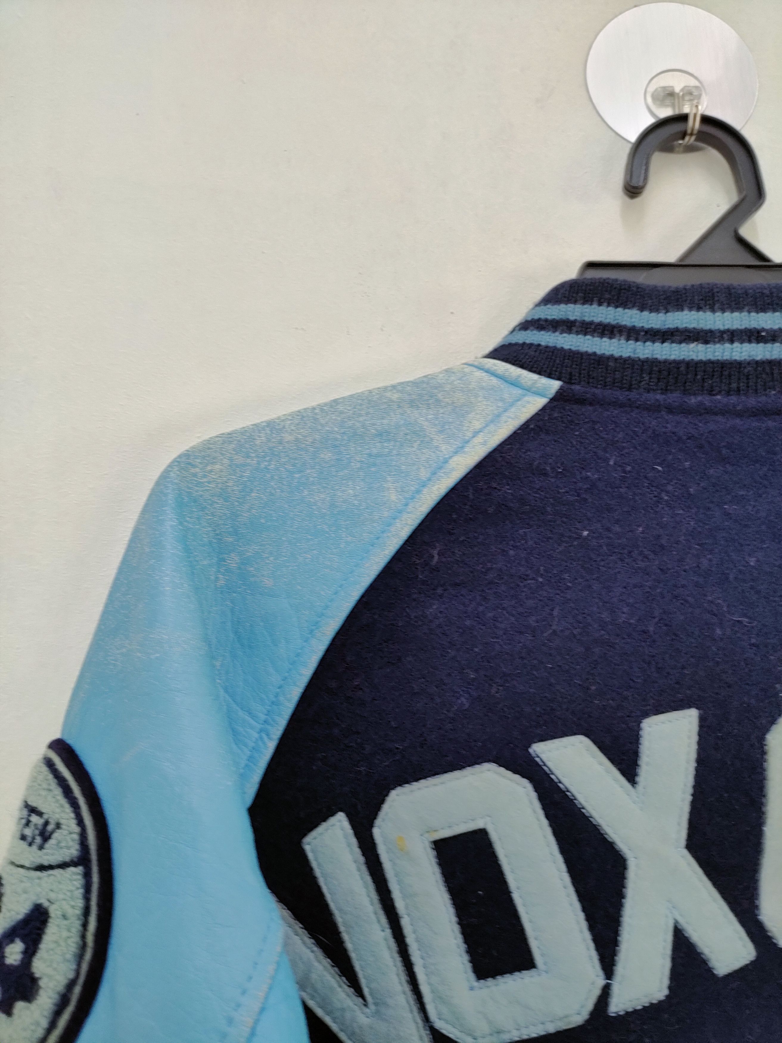 Vintage DLL VoxCrew 1934 Tokyo Varsity Leather Jacket #A368 Size US M / EU 48-50 / 2 - 14 Thumbnail