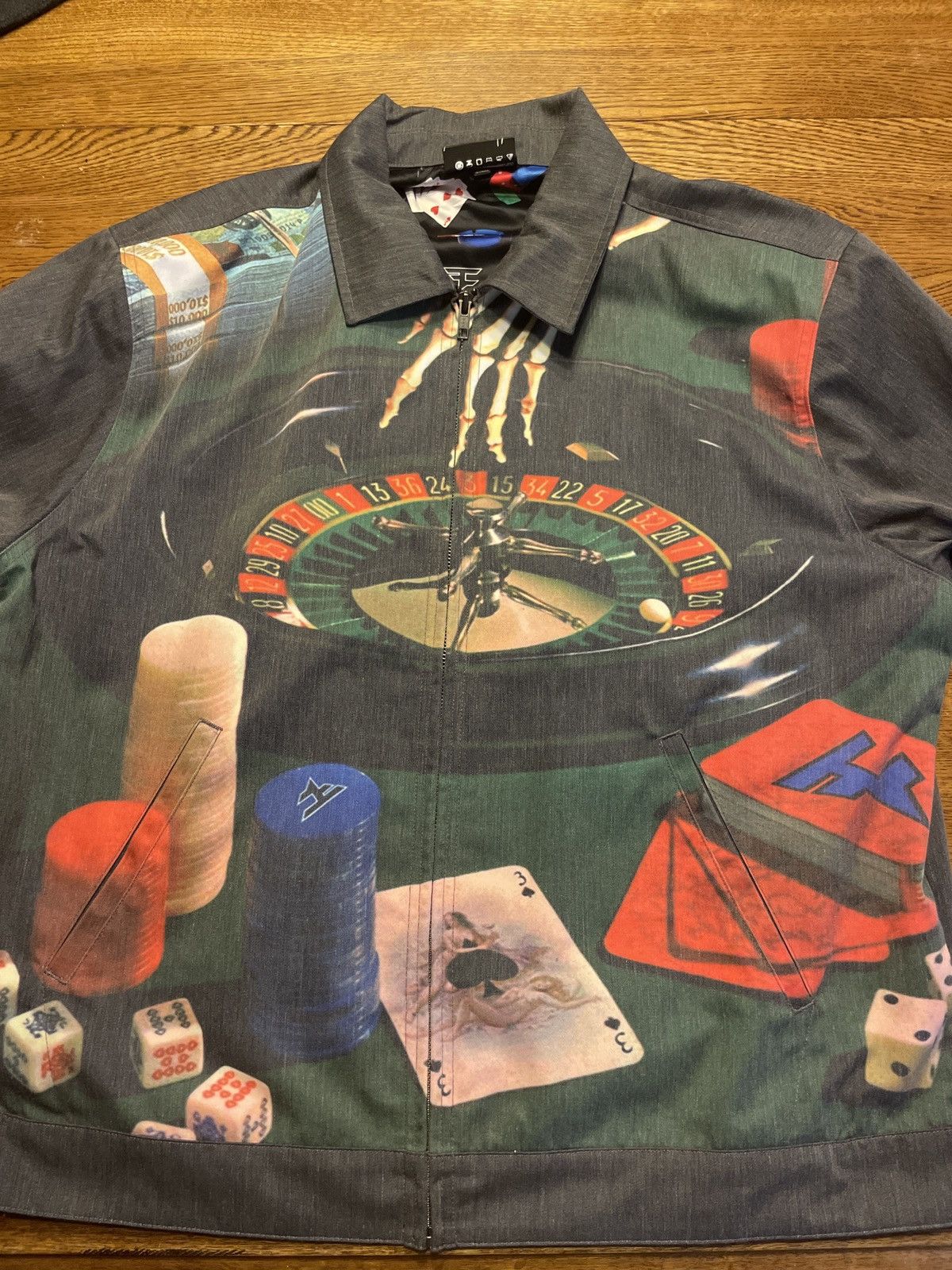 Half Evil Half Evil Faze Clan Casino Jacket Size US L / EU 52-54 / 3 - 4 Thumbnail