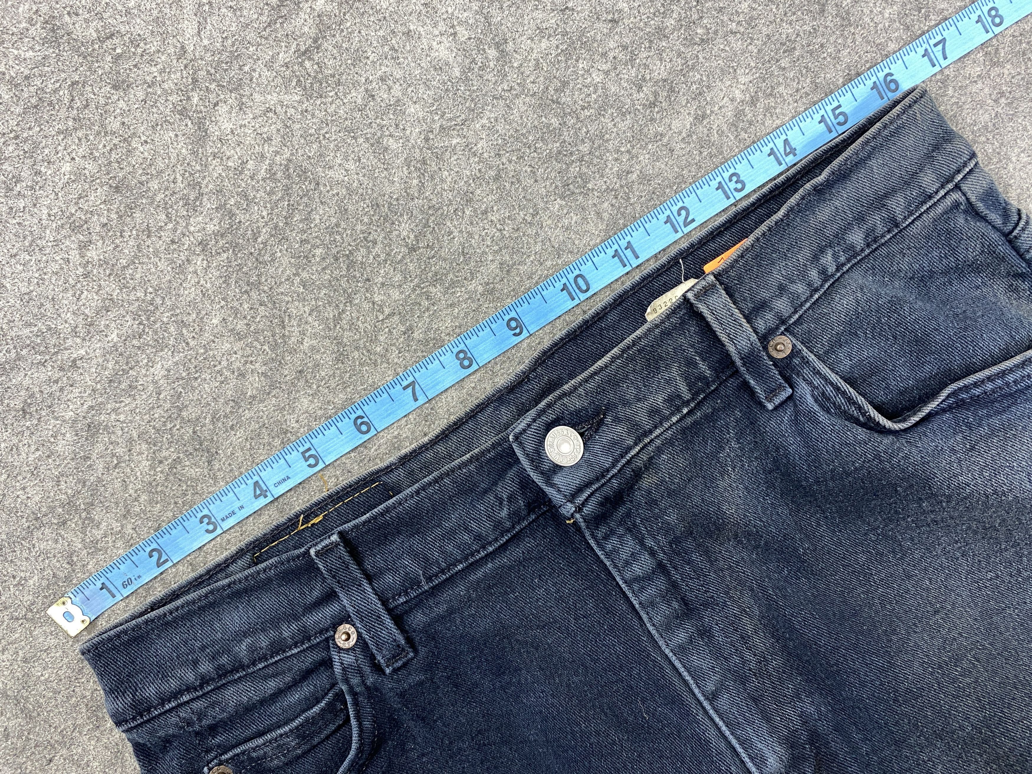 Levi's 90's Rare Dark Blue Vintage Levi's 912 USA 33x28 -JN1919 Size US 33 - 5 Thumbnail