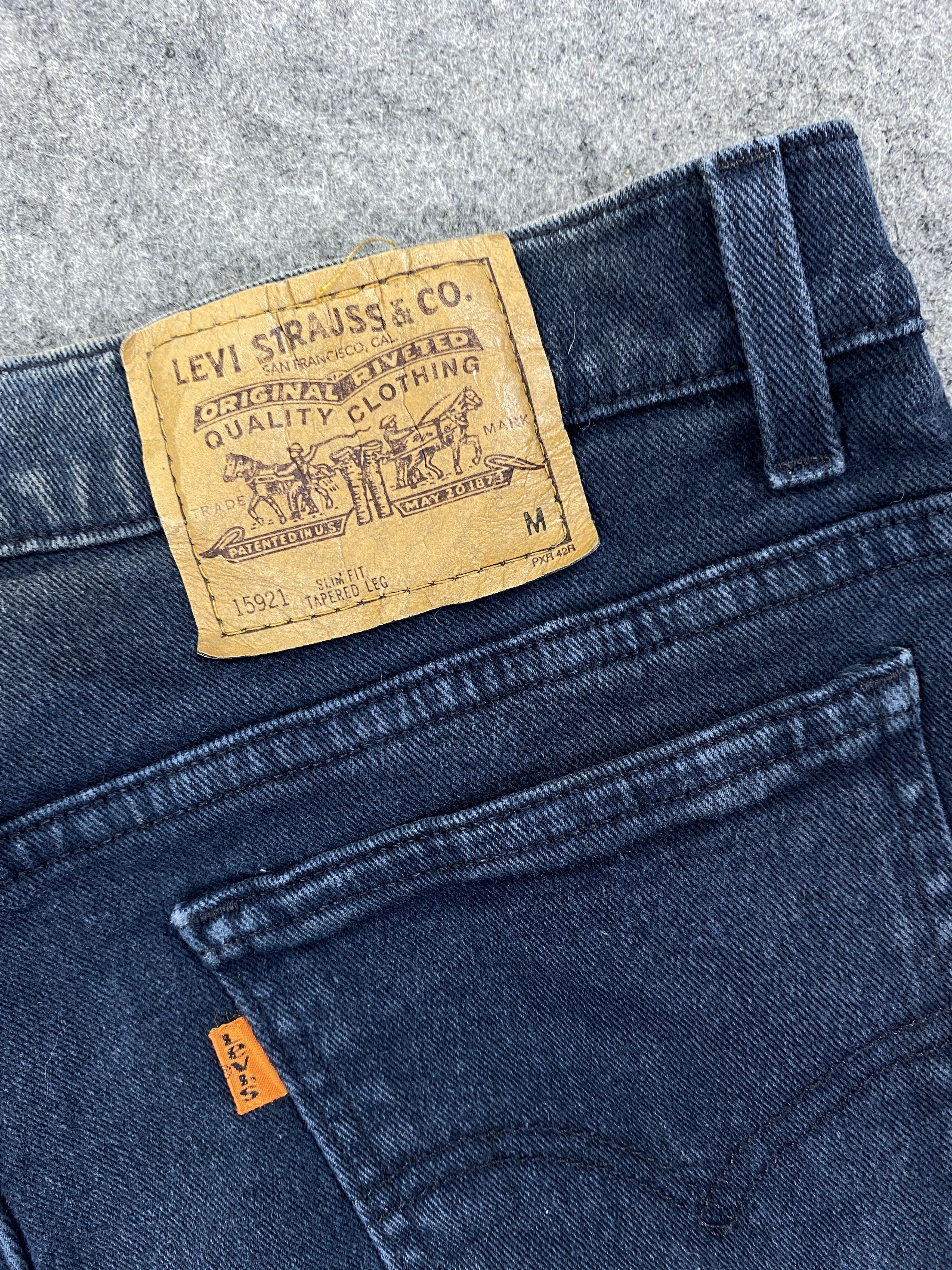 Levi's 90's Rare Dark Blue Vintage Levi's 912 USA 33x28 -JN1919 Size US 33 - 10 Thumbnail