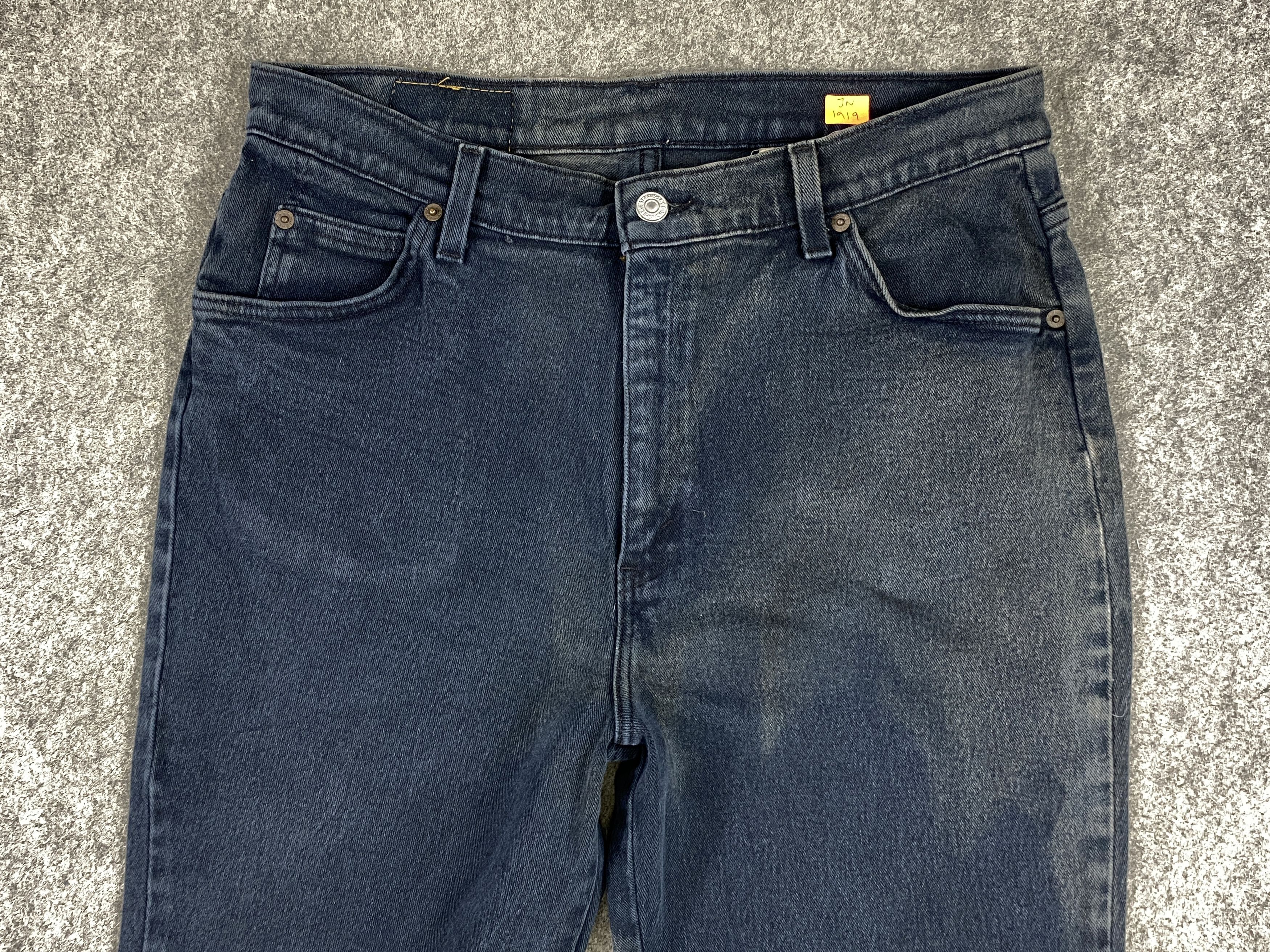 Levi's 90's Rare Dark Blue Vintage Levi's 912 USA 33x28 -JN1919 Size US 33 - 3 Thumbnail