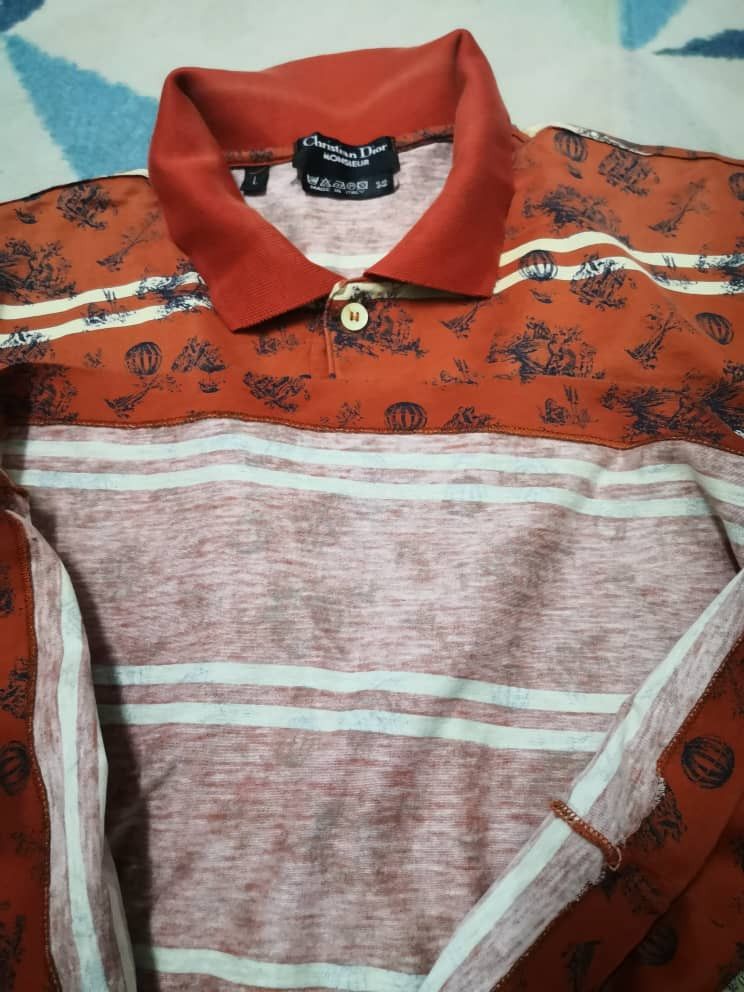 Christian Dior Monsieur Christian Dior Monsieur Printed Polo Size US M / EU 48-50 / 2 - 3 Thumbnail