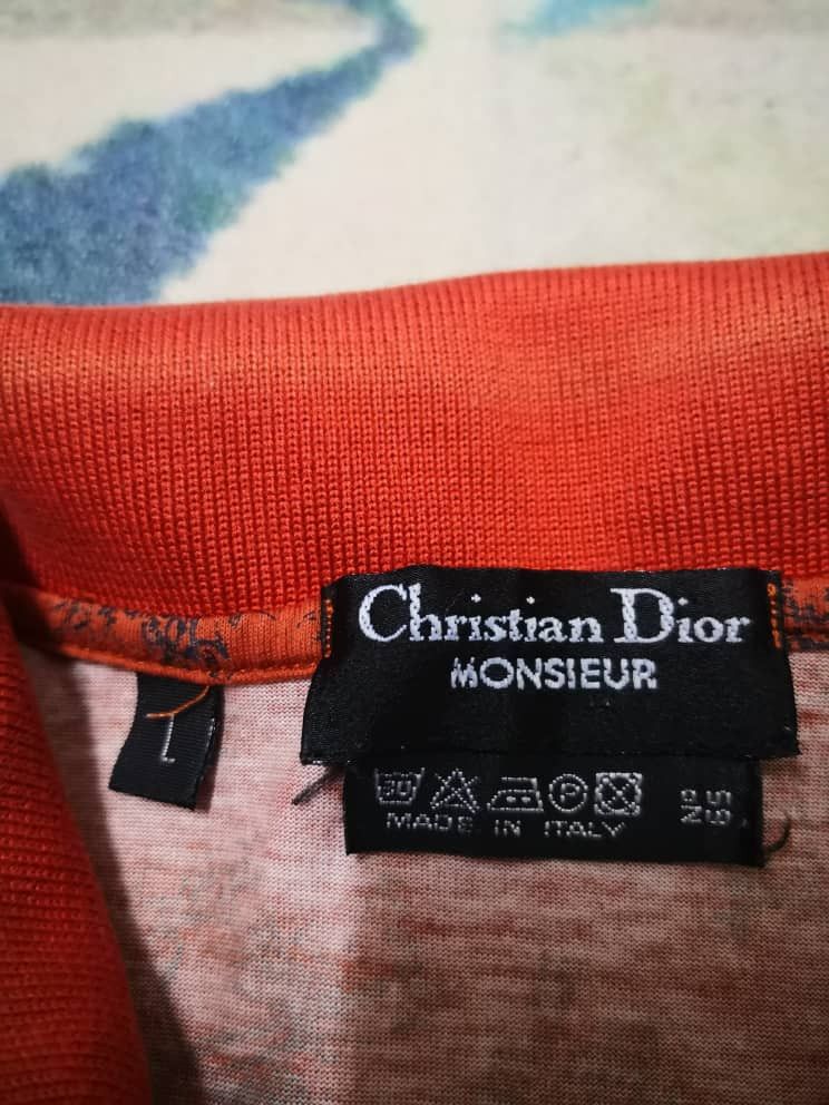 Christian Dior Monsieur Christian Dior Monsieur Printed Polo Size US M / EU 48-50 / 2 - 4 Thumbnail