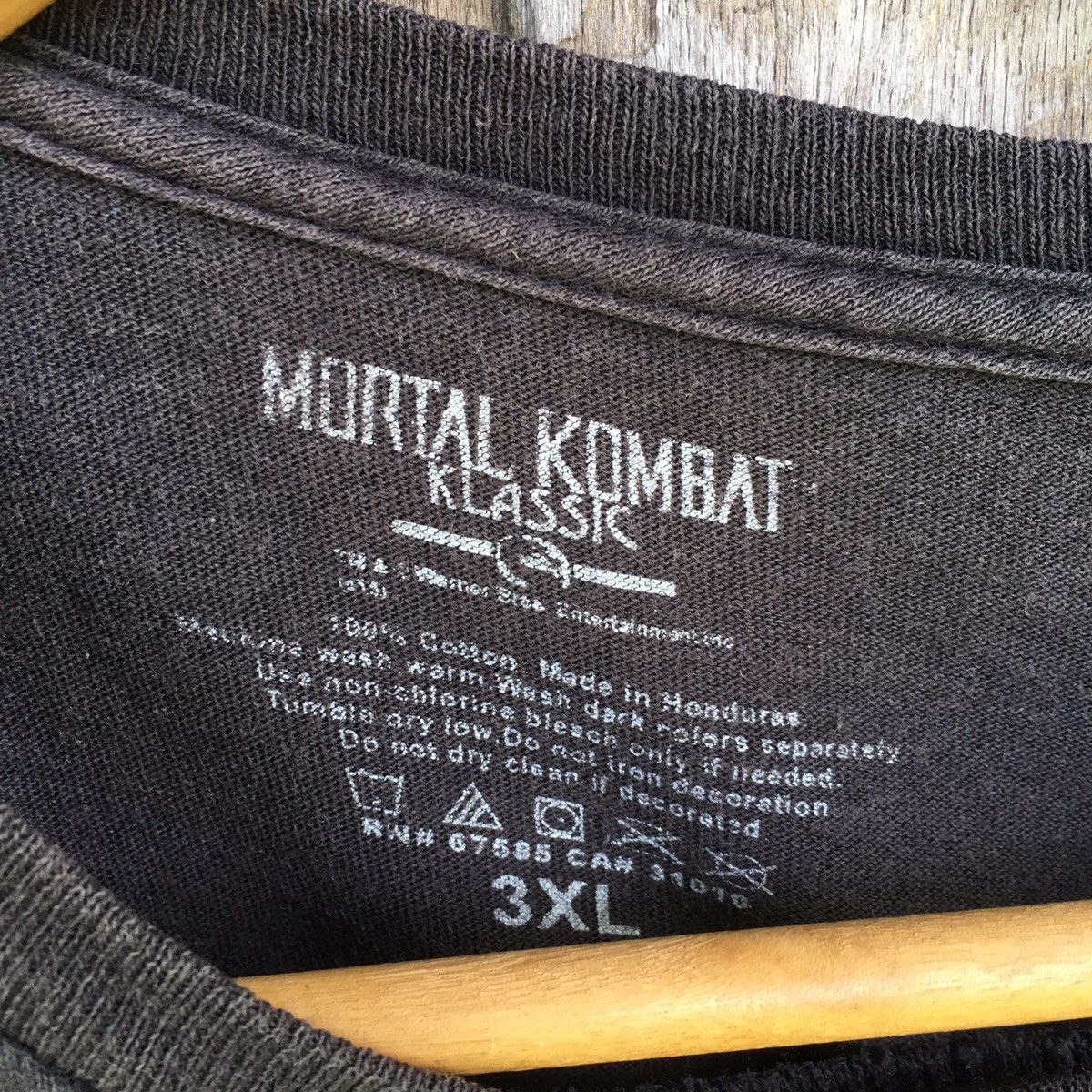 Vintage Thrashed Faded Mortal Kombat Warner ERD GRUNGE VINTAGE TEE Size US XXL / EU 58 / 5 - 4 Thumbnail