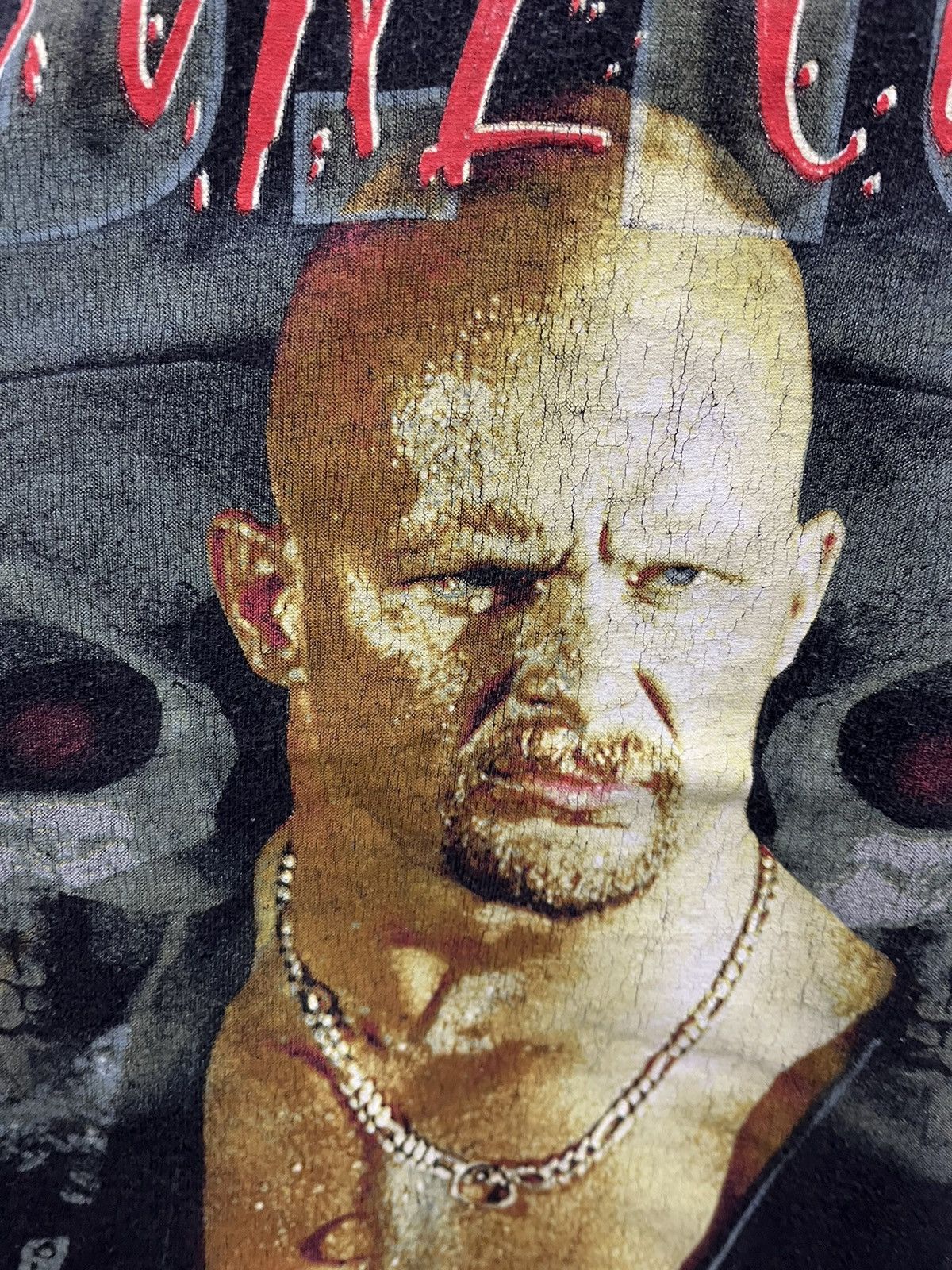 WWE RARE VINTAGE STONE COLD WWE WWF DONT TRUST ANYBODY TEE Size US S / EU 44-46 / 1 - 9 Thumbnail