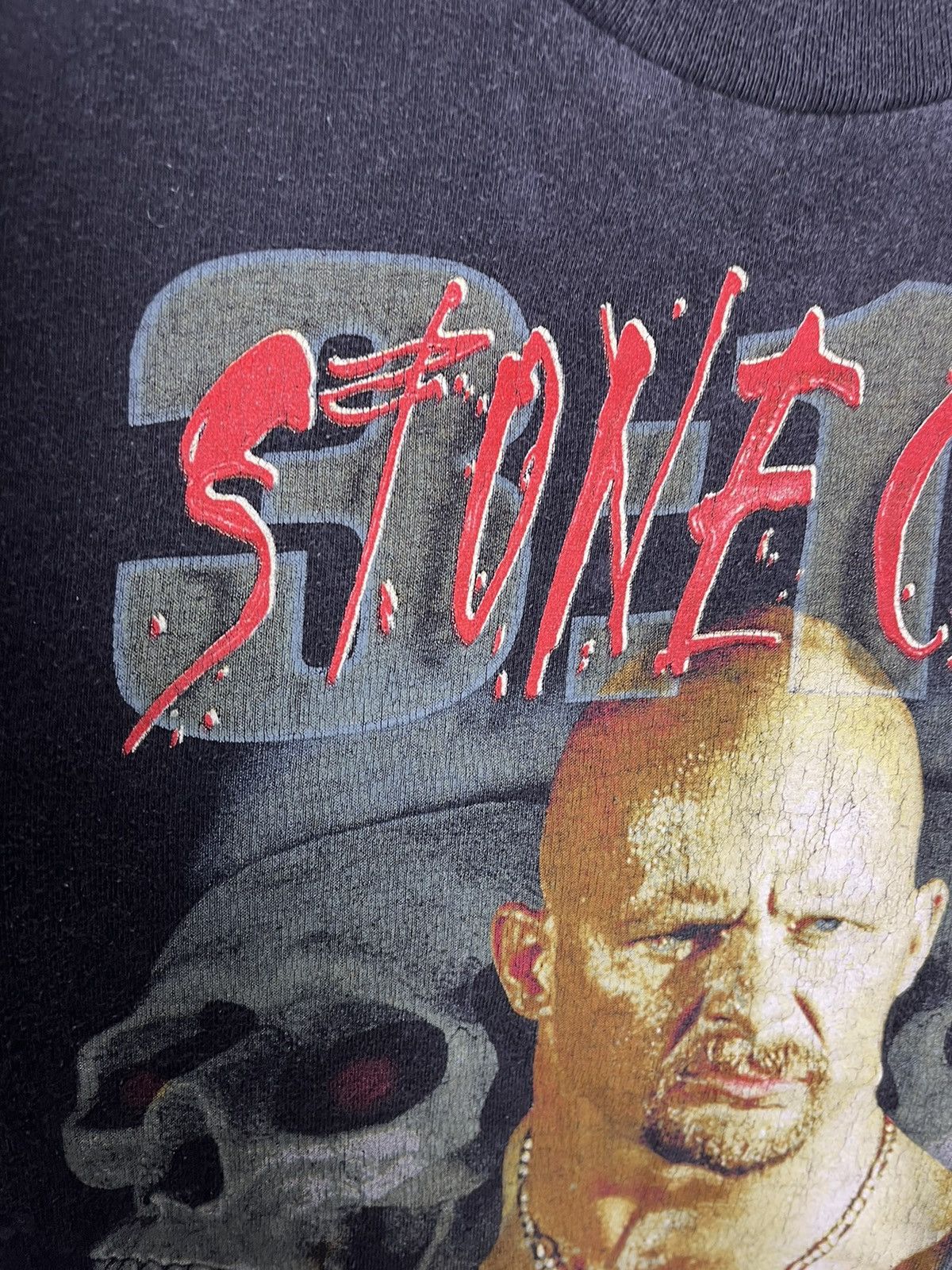 WWE RARE VINTAGE STONE COLD WWE WWF DONT TRUST ANYBODY TEE Size US S / EU 44-46 / 1 - 6 Thumbnail