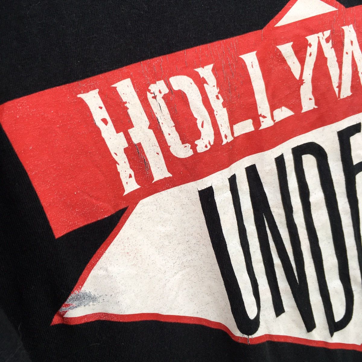 Band Tees Thrashed Faded Vintage Hollywood Undead Band ERD GRUNGE TEE Size US L / EU 52-54 / 3 - 5 Thumbnail