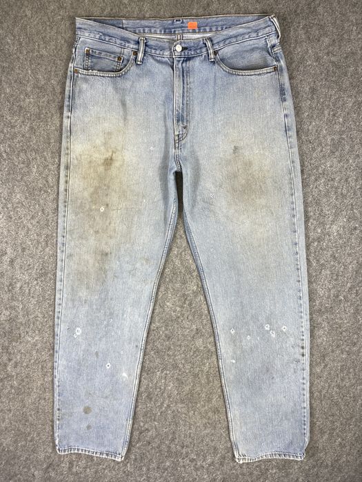 Vintage Dirty Light Blue Levi's 550 Jeans 38x36.5 Denim -JN1872 | Grailed