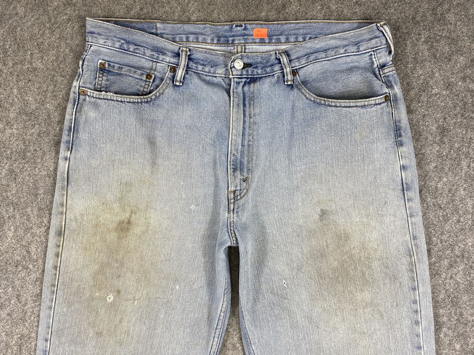 Vintage Dirty Light Blue Levi's 550 Jeans 38x36.5 Denim -JN1872 | Grailed