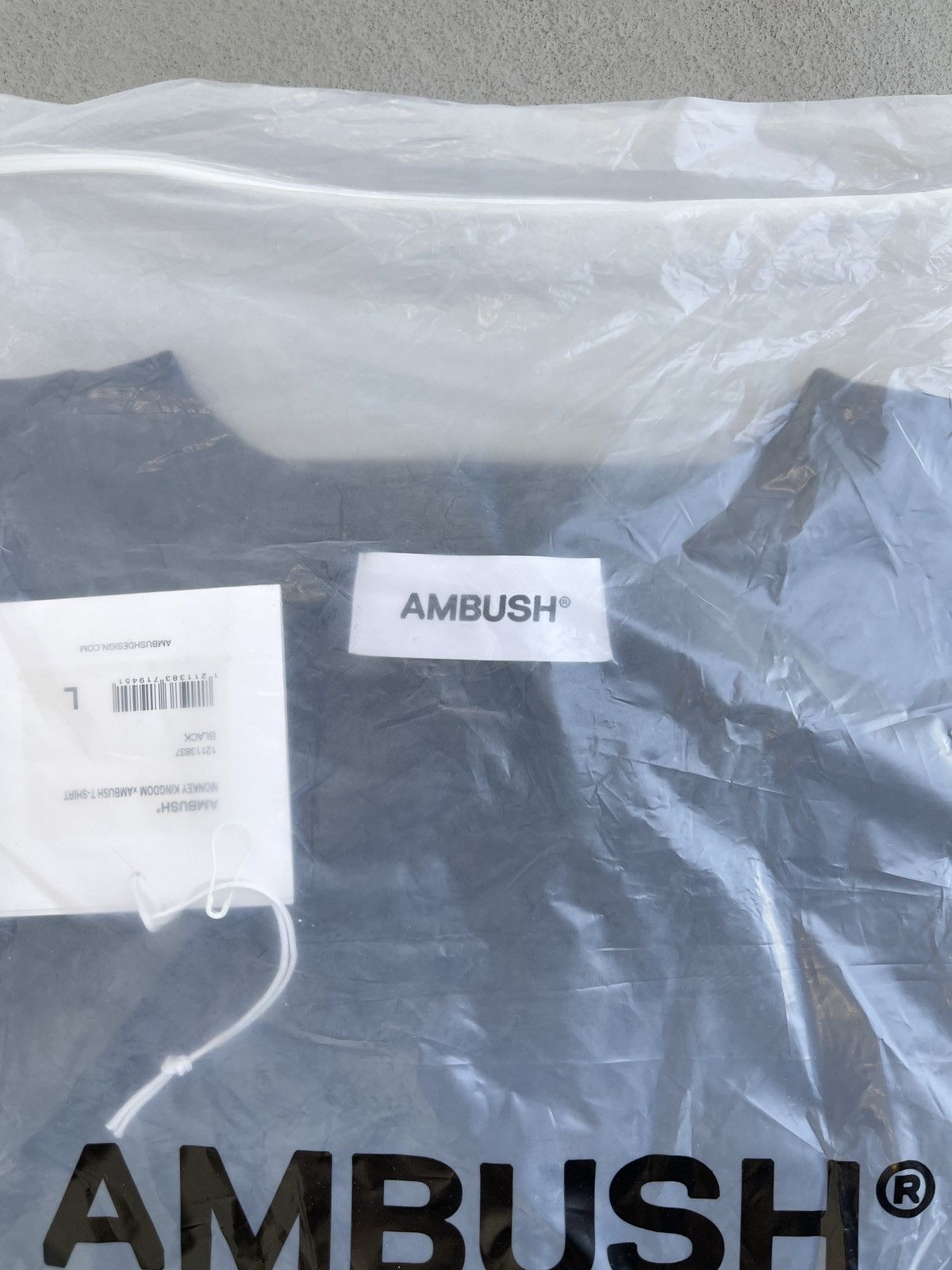 Ambush Design STEAL! Ambush x VIP Monkey Kingdom Logo Tee Size US L / EU 52-54 / 3 - 6 Thumbnail