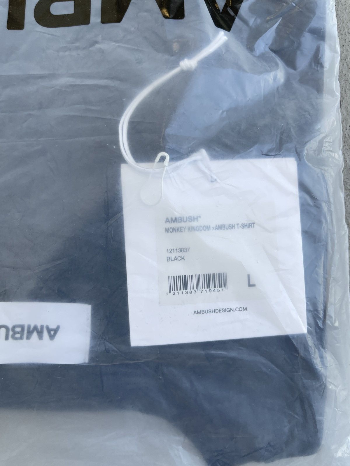 Ambush Design STEAL! Ambush x VIP Monkey Kingdom Logo Tee Size US L / EU 52-54 / 3 - 8 Thumbnail