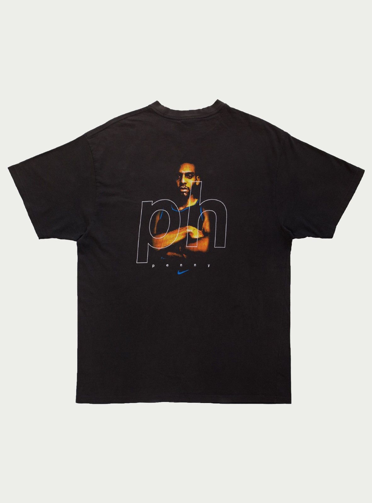 NBA Vintage 90s Nike Penny Hardaway T Shirt Size US L / EU 52-54 / 3 - 2 Thumbnail