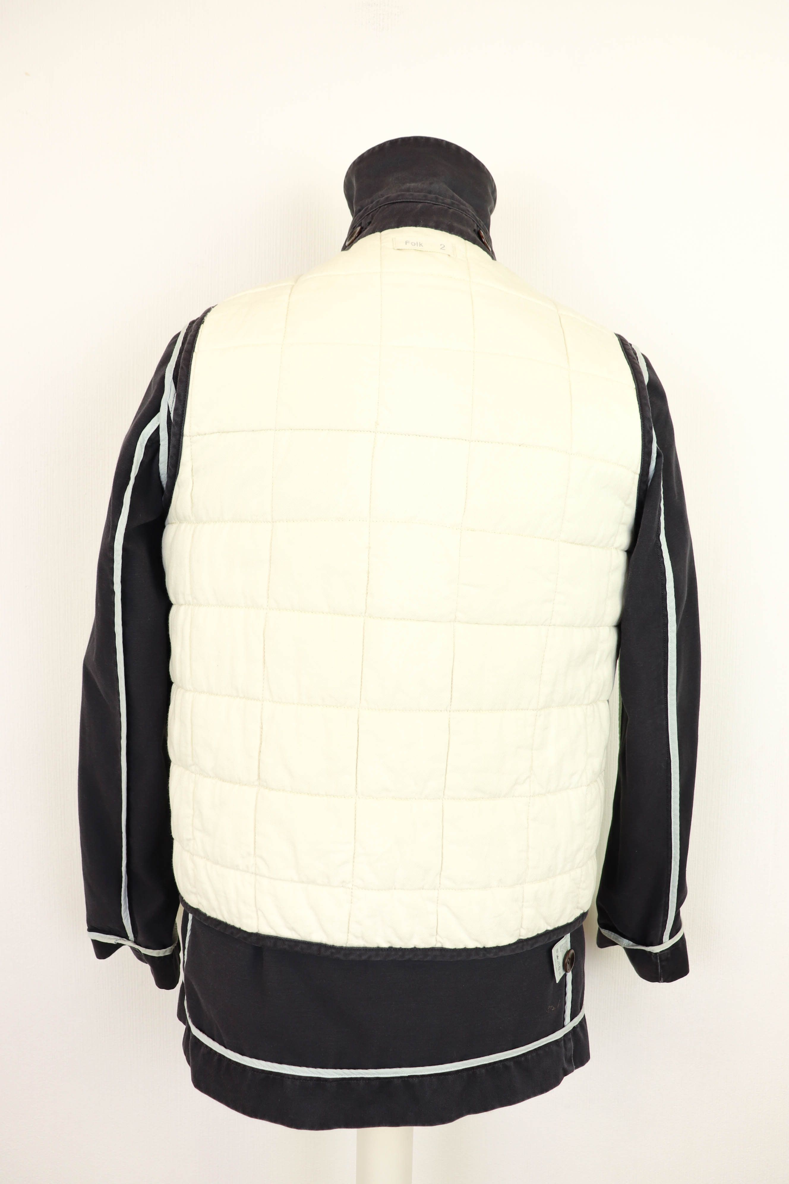 Folk Folk 2in1 Quilted Liner Dr. John Watson Cotton Coat Jacket Size US S / EU 44-46 / 1 - 12 Thumbnail