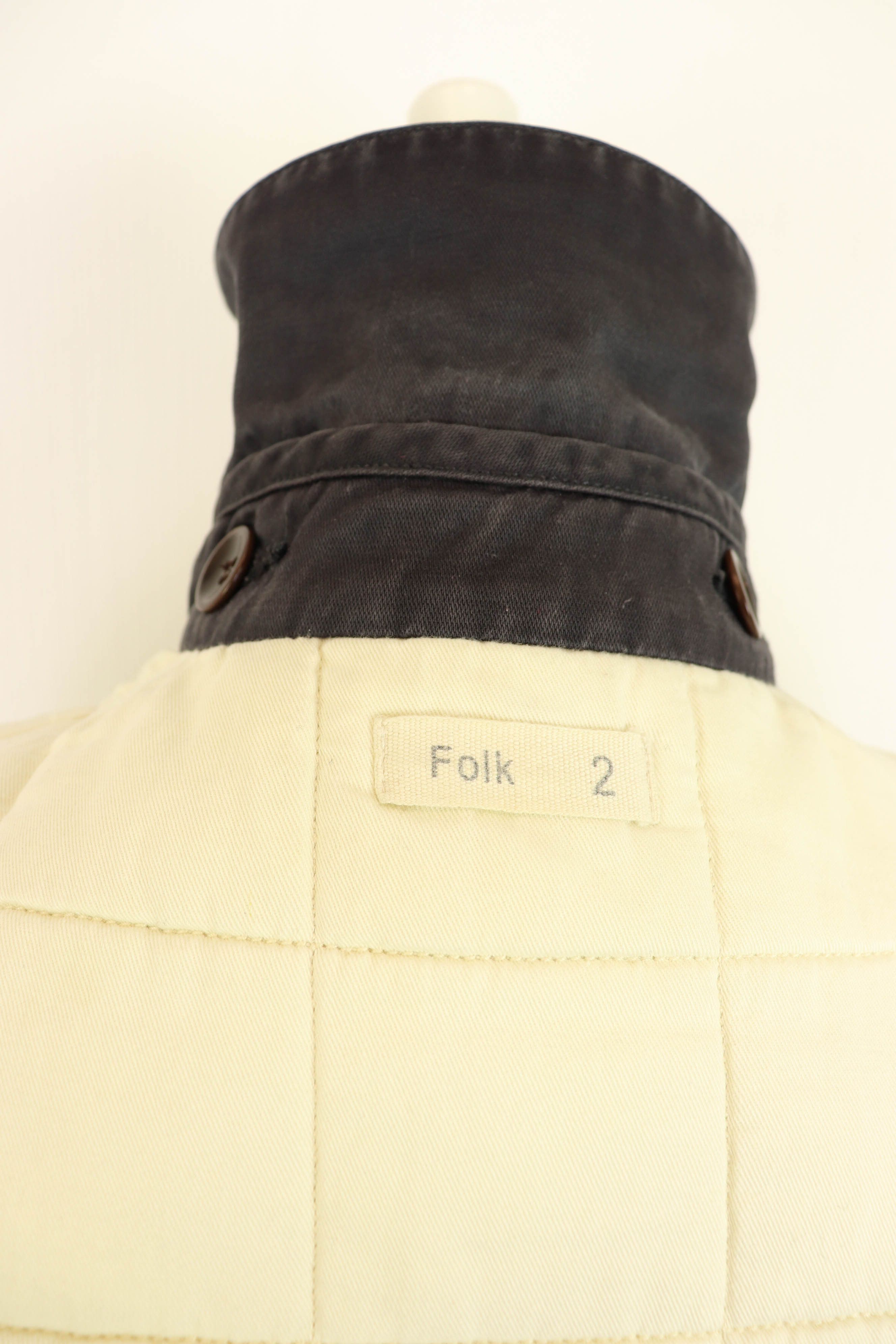 Folk Folk 2in1 Quilted Liner Dr. John Watson Cotton Coat Jacket Size US S / EU 44-46 / 1 - 13 Thumbnail