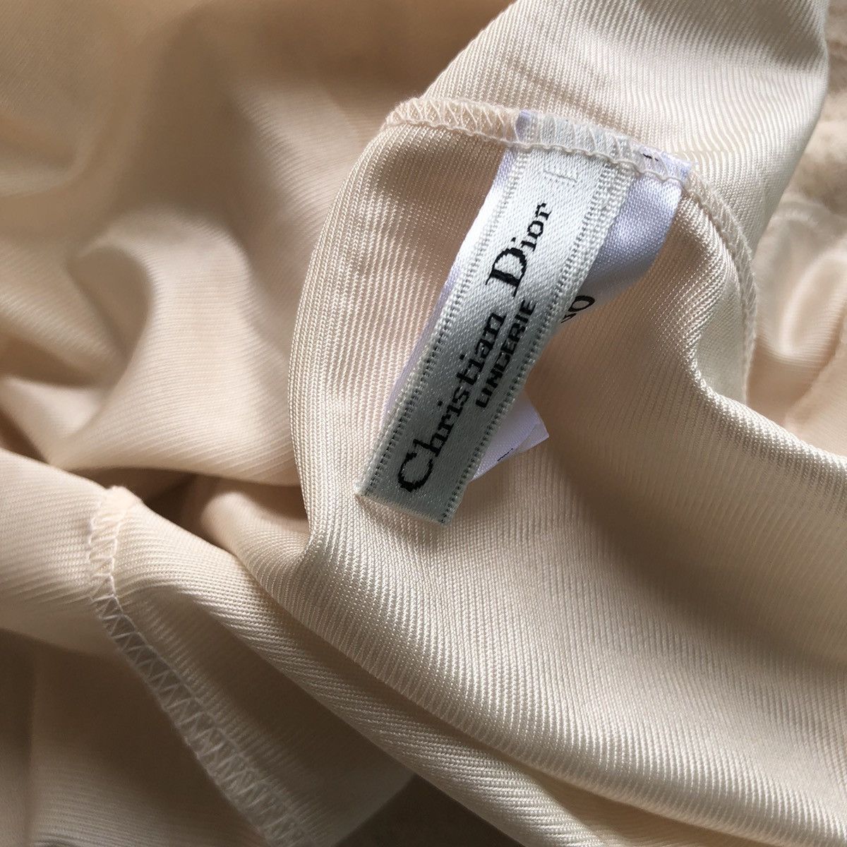 Christian Dior Monsieur × Vintage 🔥NOS Christian Dior Lingerie Top Lace Pure Silk Size M / US 6-8 / IT 42-44 - 9 Thumbnail
