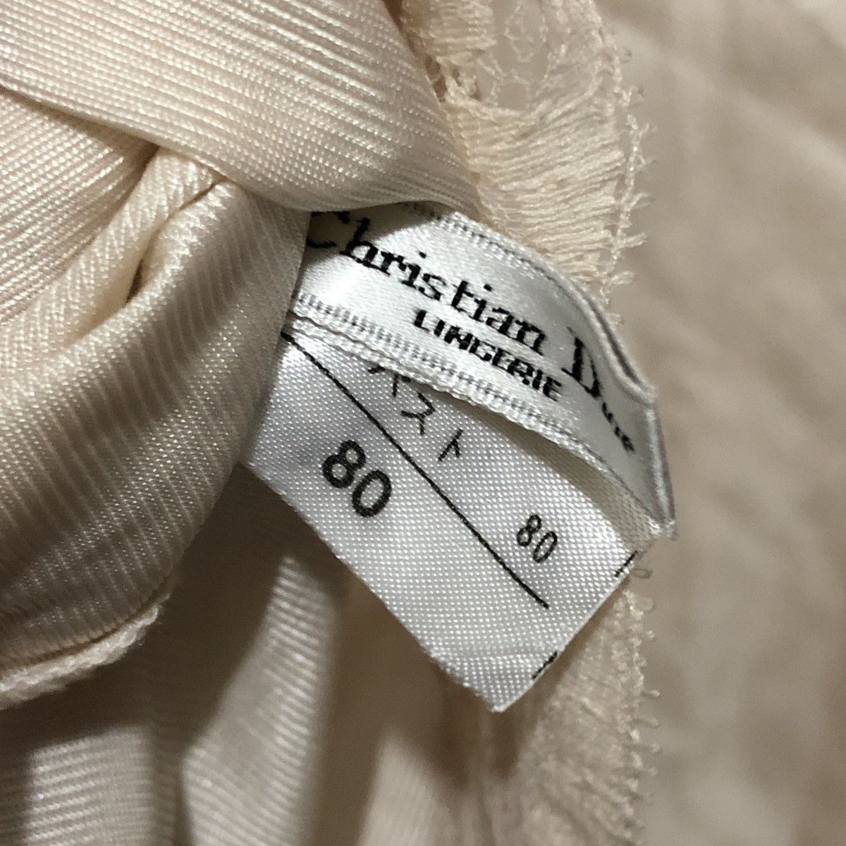 Christian Dior Monsieur × Vintage 🔥NOS Christian Dior Lingerie Top Lace Pure Silk Size M / US 6-8 / IT 42-44 - 5 Thumbnail