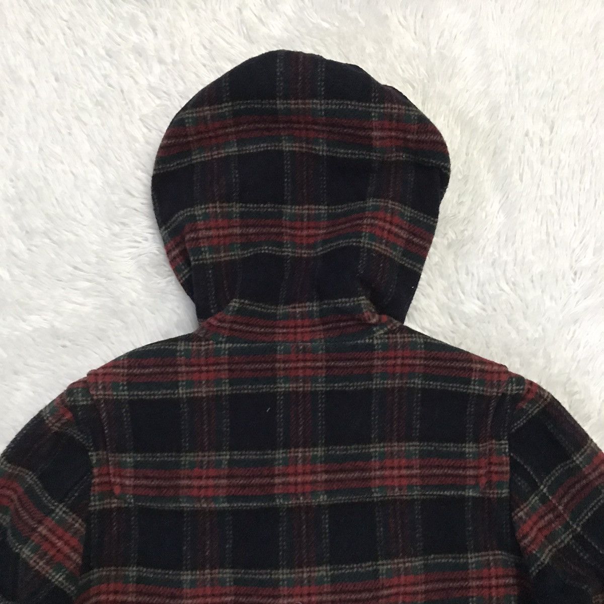 Issey Miyake × Japanese Brand Ne-Net Issey Miyake Blend Wool Checkered Jacket Hooded Size US S / EU 44-46 / 1 - 13 Thumbnail