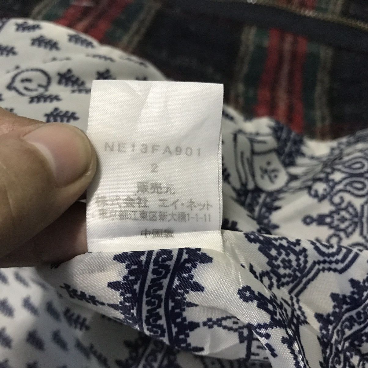 Issey Miyake × Japanese Brand Ne-Net Issey Miyake Blend Wool Checkered Jacket Hooded Size US S / EU 44-46 / 1 - 21 Thumbnail