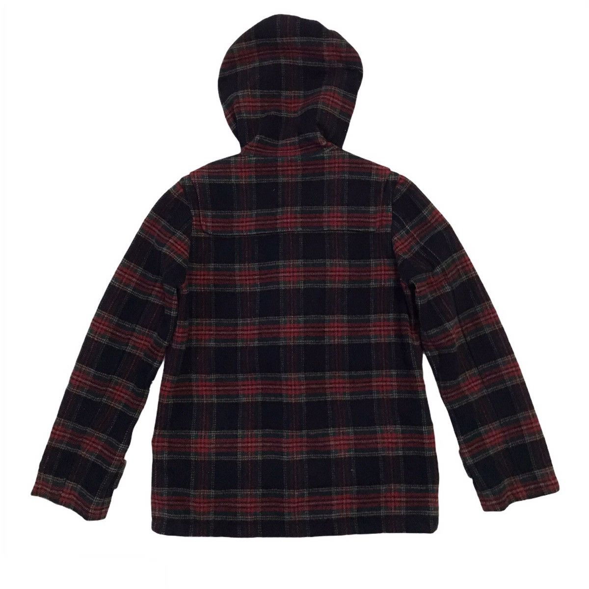 Issey Miyake × Japanese Brand Ne-Net Issey Miyake Blend Wool Checkered Jacket Hooded Size US S / EU 44-46 / 1 - 2 Thumbnail