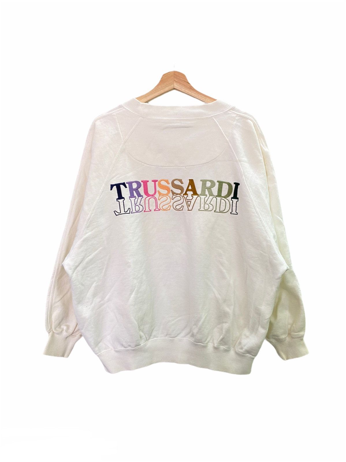 Japanese Brand Trussardi Cardigan Size US XXL / EU 58 / 5 - 1 Thumbnail