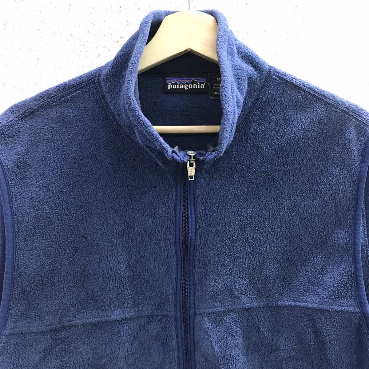 Patagonia × Vintage Patagonia Fleece Vest Zipper Jacket Size US M / EU 48-50 / 2 - 2 Thumbnail