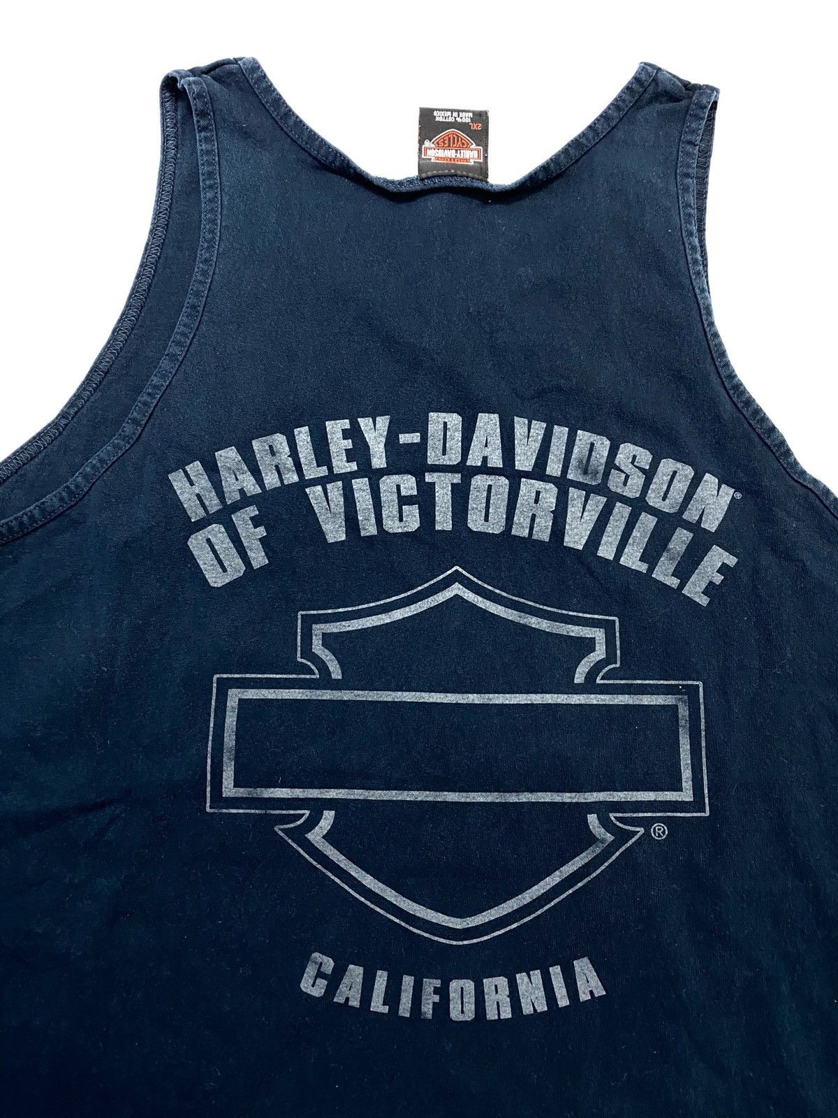 Harley Davidson Vintage Harley Davidson America’s Finest Police Sleeveless Size US XXL / EU 58 / 5 - 4 Thumbnail