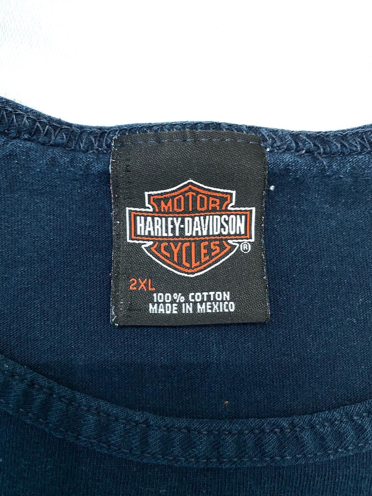 Harley Davidson Vintage Harley Davidson America’s Finest Police Sleeveless Size US XXL / EU 58 / 5 - 5 Thumbnail