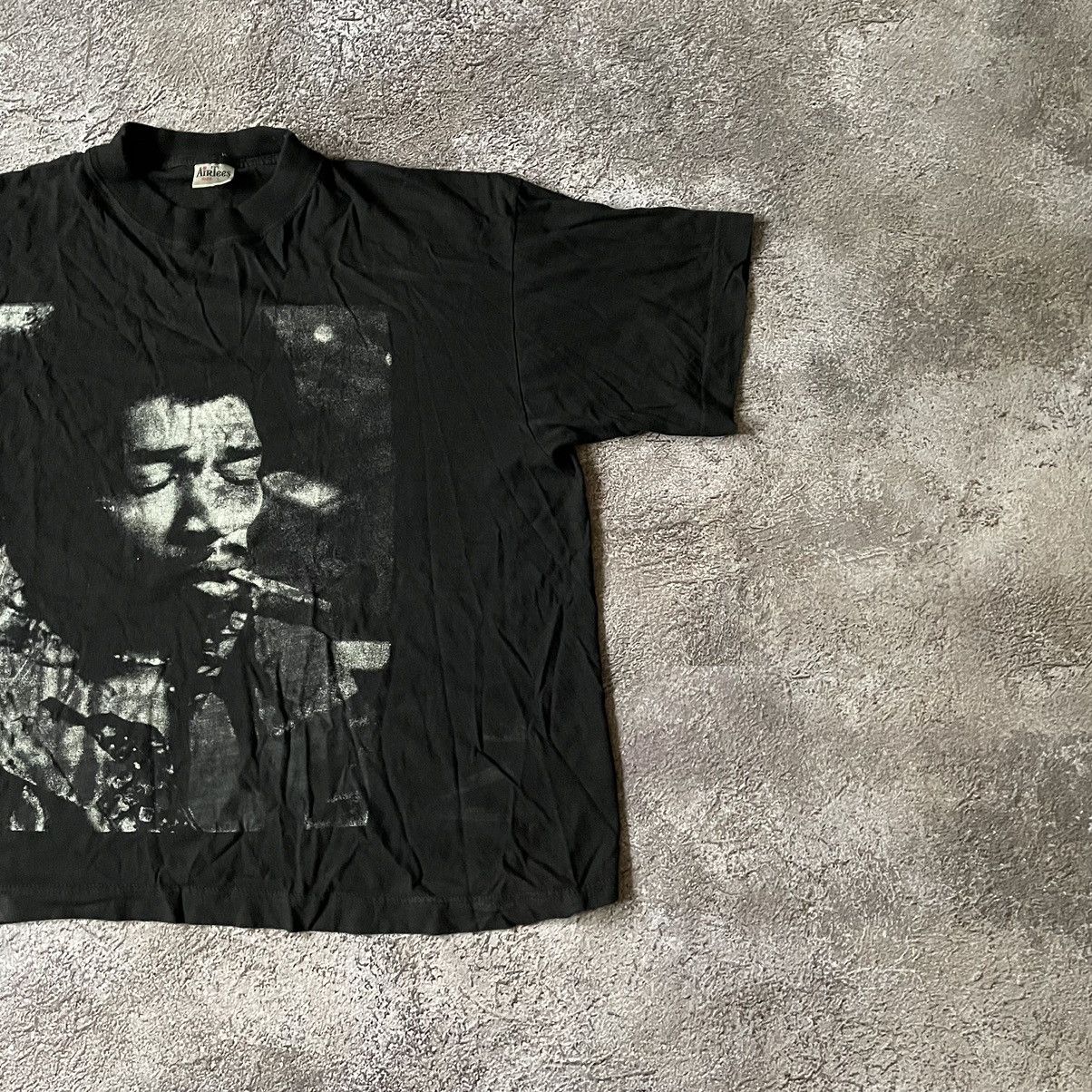 Vintage Vintage 90s Jimi Hendrix Graphic Tee Sun Faded Grunge Boxy L Size US L / EU 52-54 / 3 - 2 Thumbnail