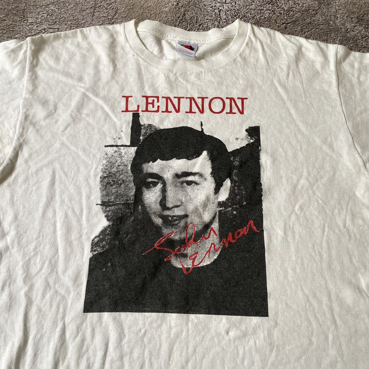 Vintage Vintage Y2K John Lennon Graphic Tee Grunge Archive Relaxed L Size US L / EU 52-54 / 3 - 5 Thumbnail