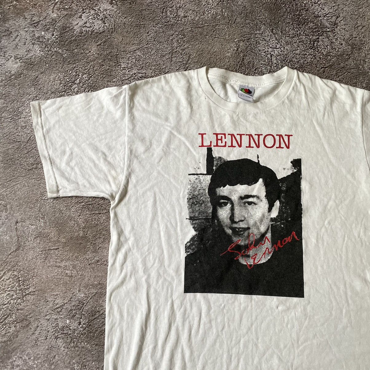 Vintage Vintage Y2K John Lennon Graphic Tee Grunge Archive Relaxed L Size US L / EU 52-54 / 3 - 4 Thumbnail