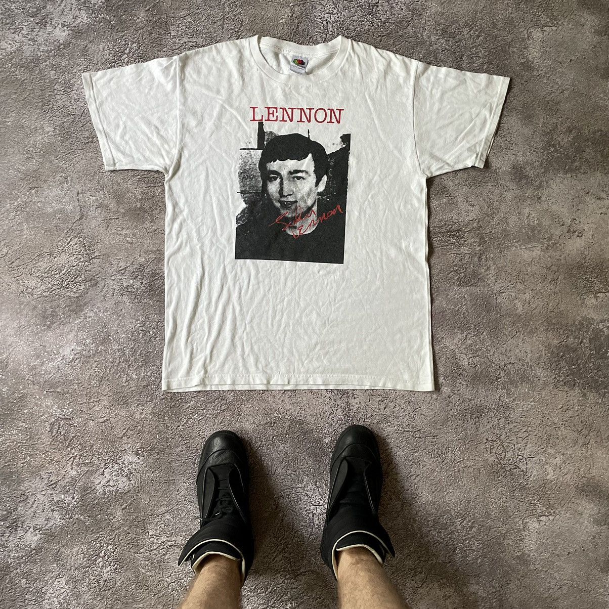 Vintage Vintage Y2K John Lennon Graphic Tee Grunge Archive Relaxed L Size US L / EU 52-54 / 3 - 1 Thumbnail