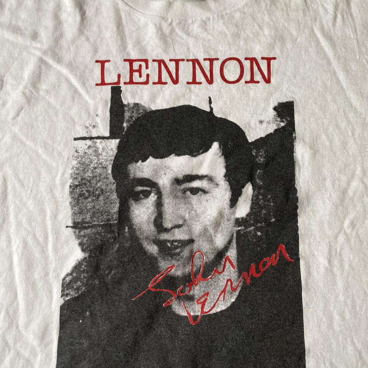 Vintage Vintage Y2K John Lennon Graphic Tee Grunge Archive Relaxed L Size US L / EU 52-54 / 3 - 6 Thumbnail