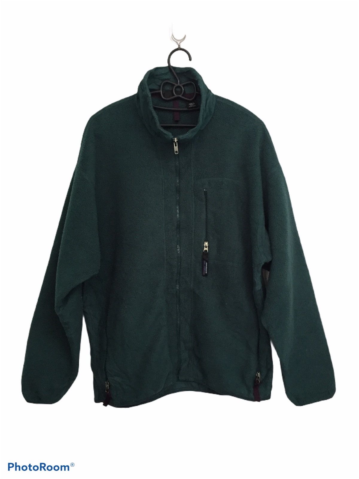 Patagonia Vintage 1992-1994 Patagonia Zipper Sweater Fleece Size US L / EU 52-54 / 3 - 1 Thumbnail