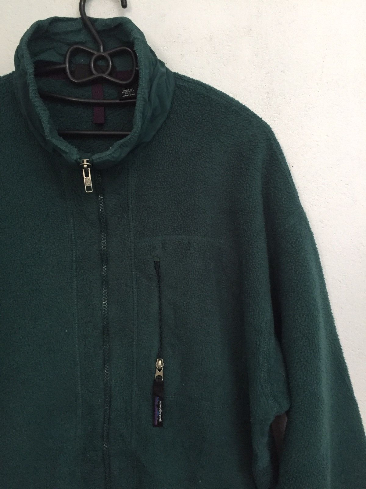 Patagonia Vintage 1992-1994 Patagonia Zipper Sweater Fleece Size US L / EU 52-54 / 3 - 4 Thumbnail