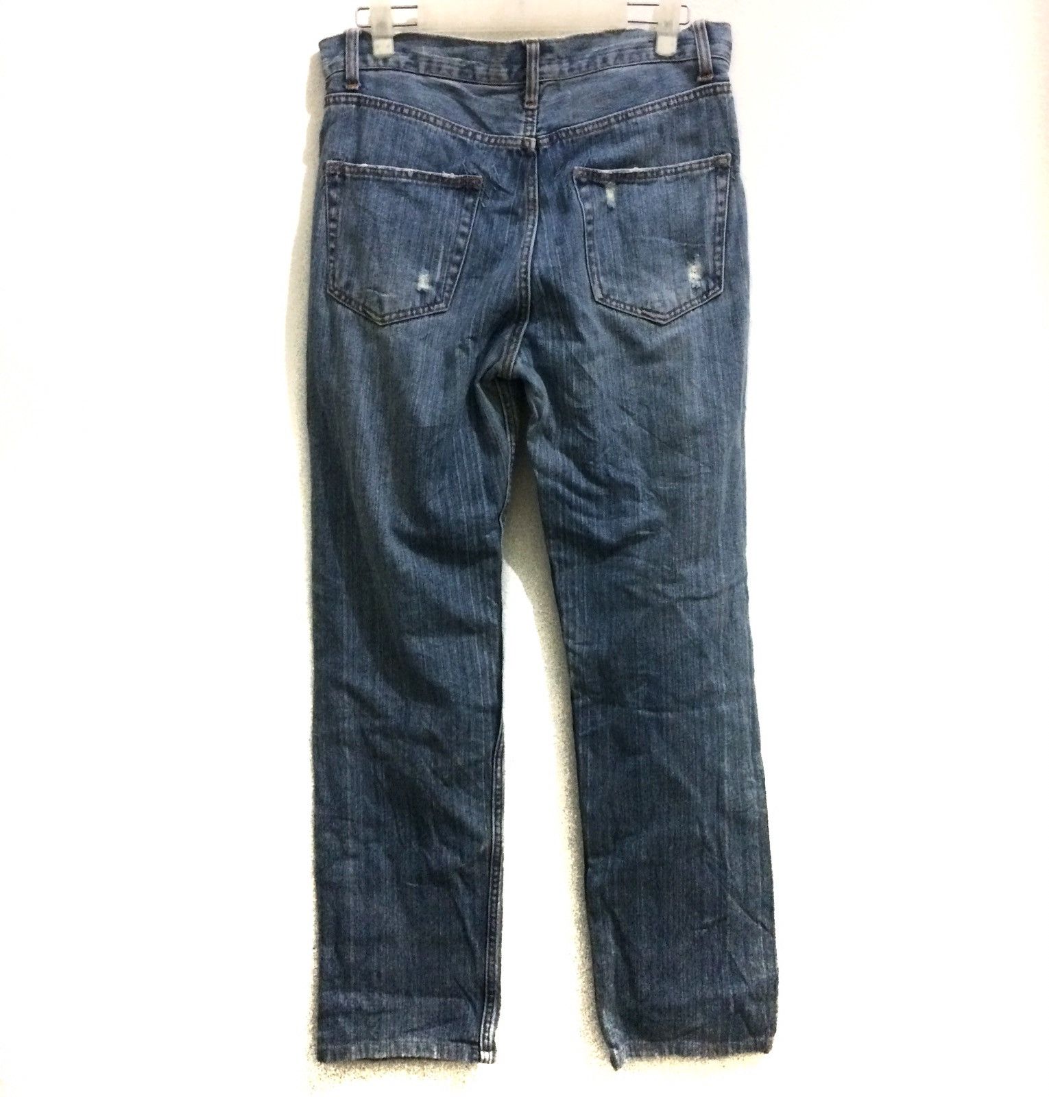 14th Addiction × If Six Was Nine × Japanese Brand Designer Nylaus Jeans Distressed Patchwork Flare Jeans Size US 32 / EU 48 - 4 Thumbnail