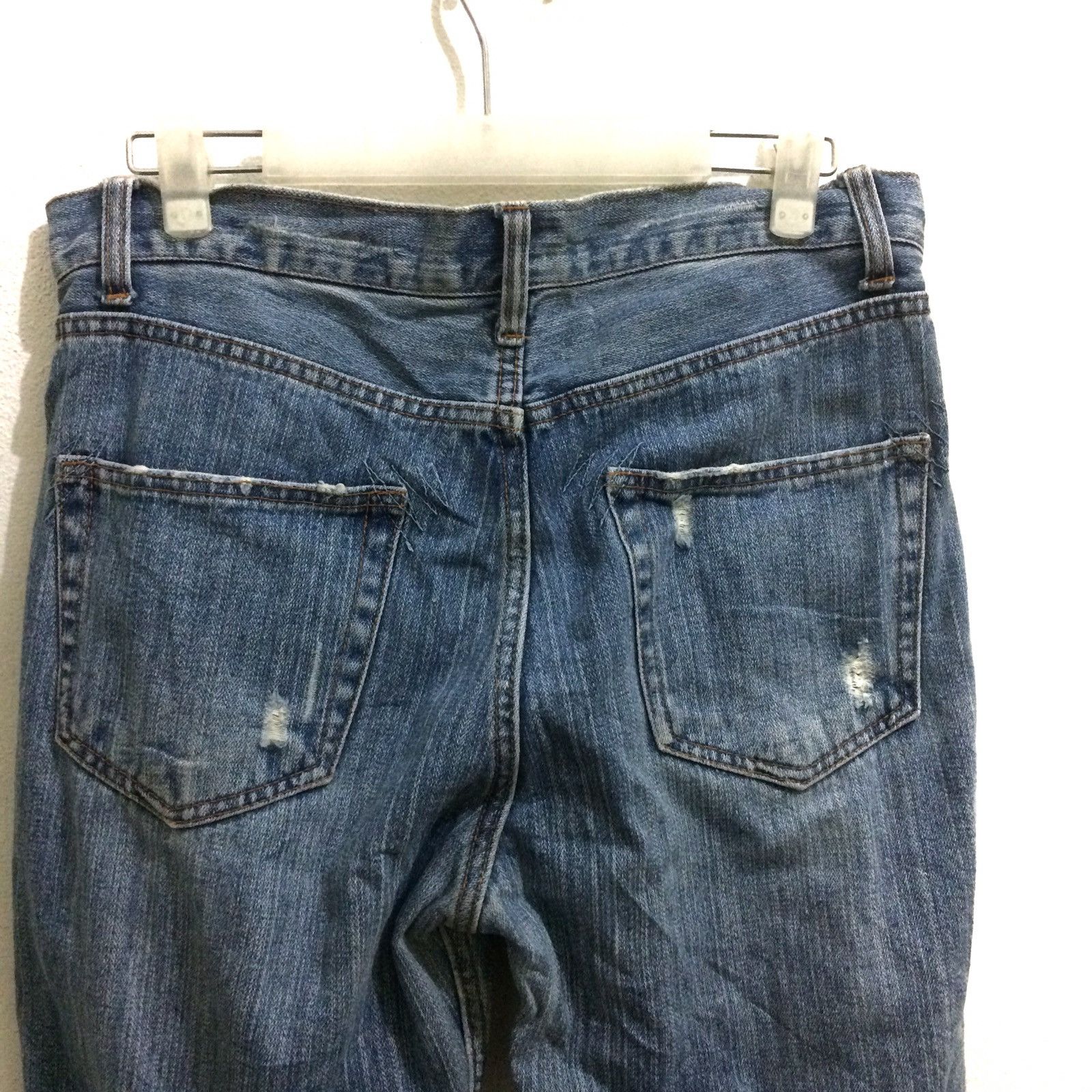 14th Addiction × If Six Was Nine × Japanese Brand Designer Nylaus Jeans Distressed Patchwork Flare Jeans Size US 32 / EU 48 - 5 Thumbnail