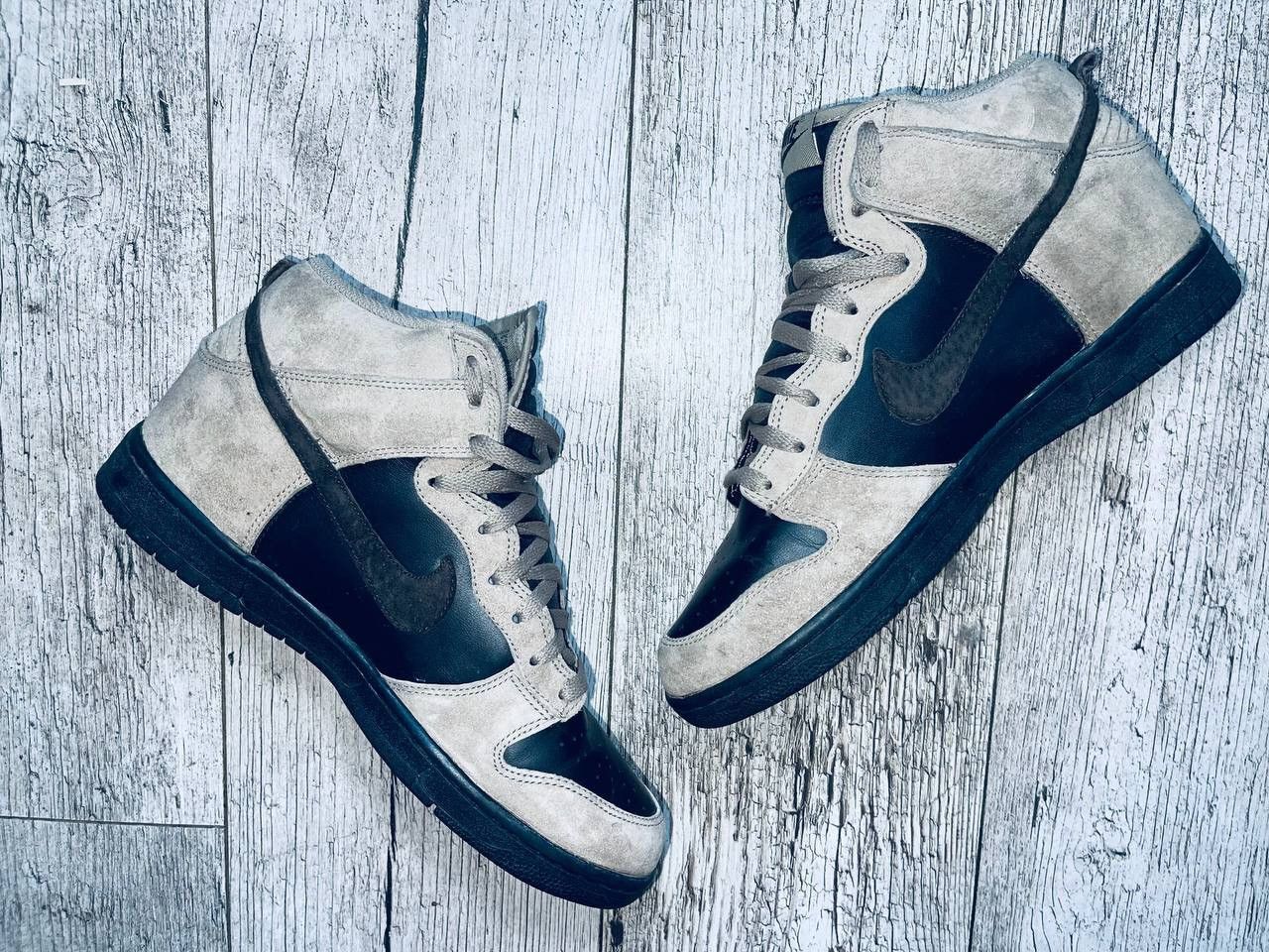Jordan Brand × Nike × Vintage NikeLab Dunk High 2011 Supreme CDG Stussy ACG Fragment Size US 10 / EU 43 - 4 Thumbnail