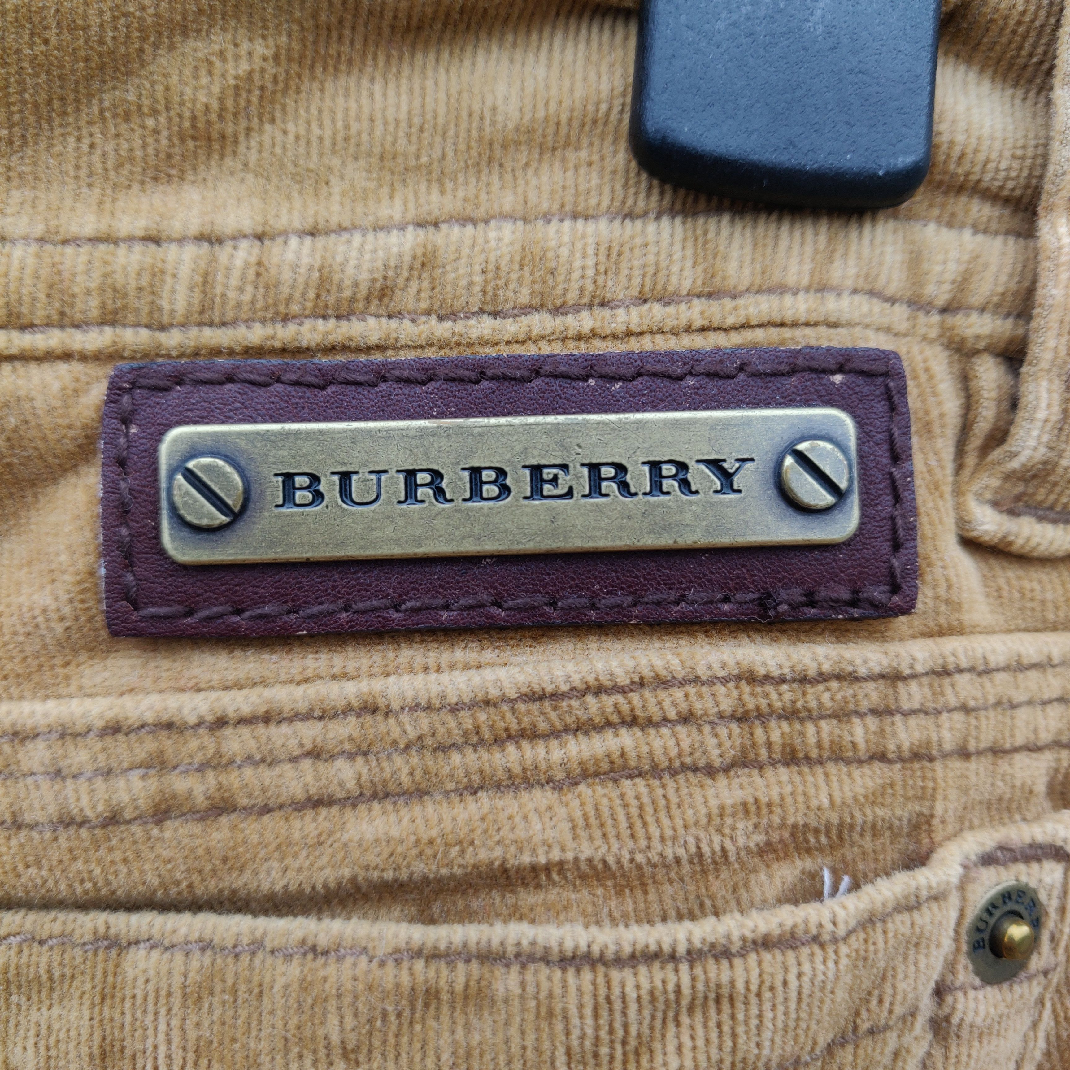 Burberry × Burberry Prorsum × Vintage Vintage Burberry’s Corduroy Pants Nice Fade Brown Size US 36 / EU 52 - 20 Thumbnail