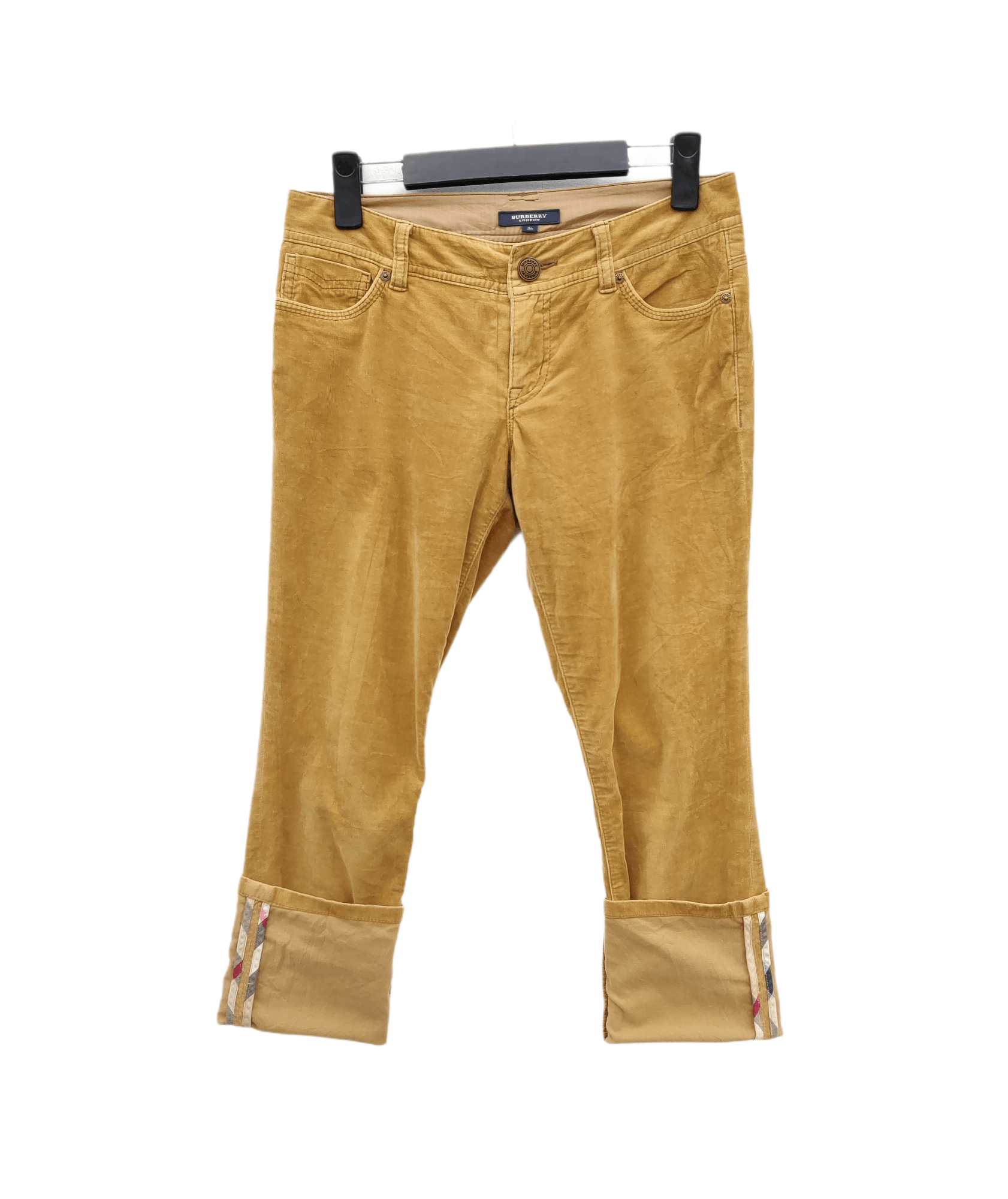 Burberry × Burberry Prorsum × Vintage Vintage Burberry’s Corduroy Pants Nice Fade Brown Size US 36 / EU 52 - 1 Thumbnail