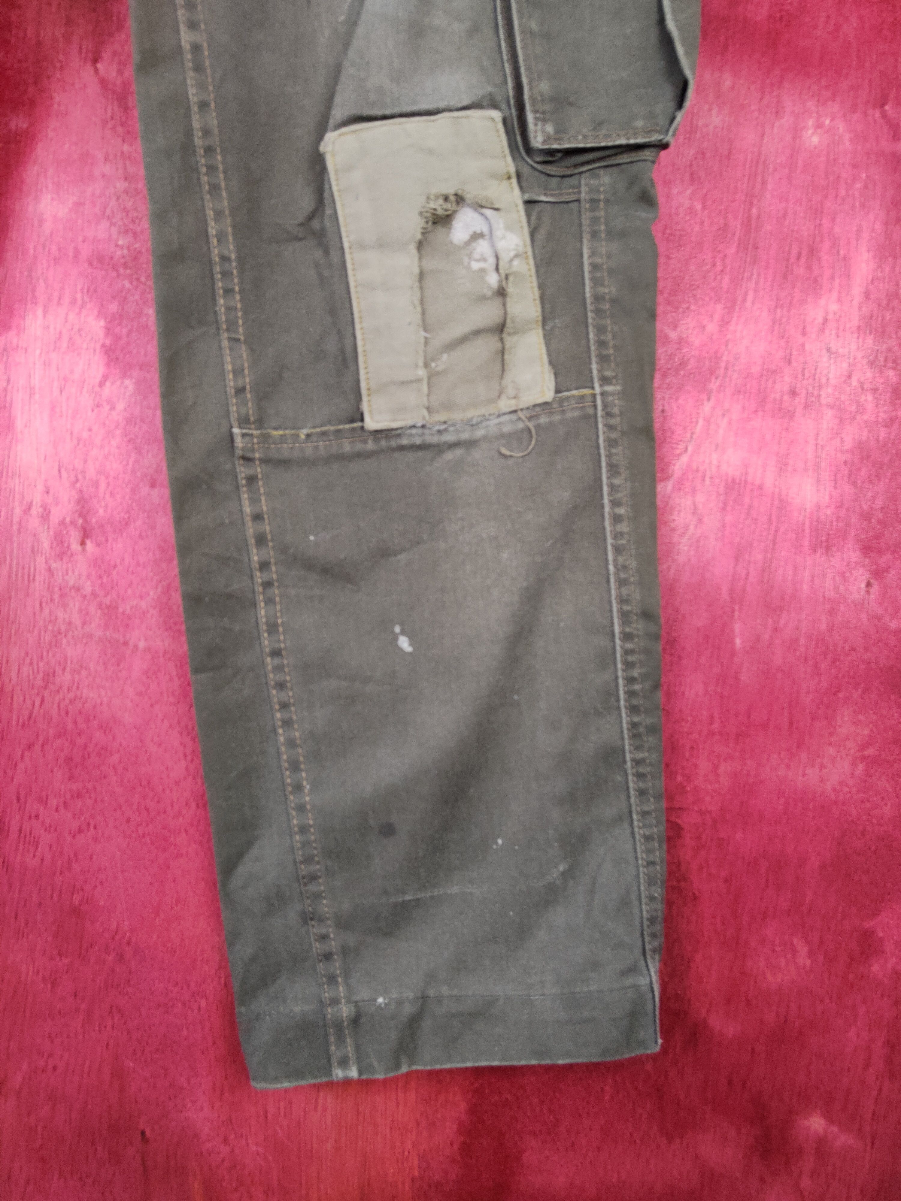 Dickies Dickies Army Green Faded Multi Pocket Cargo Pants #S553 Size US 33 - 6 Thumbnail