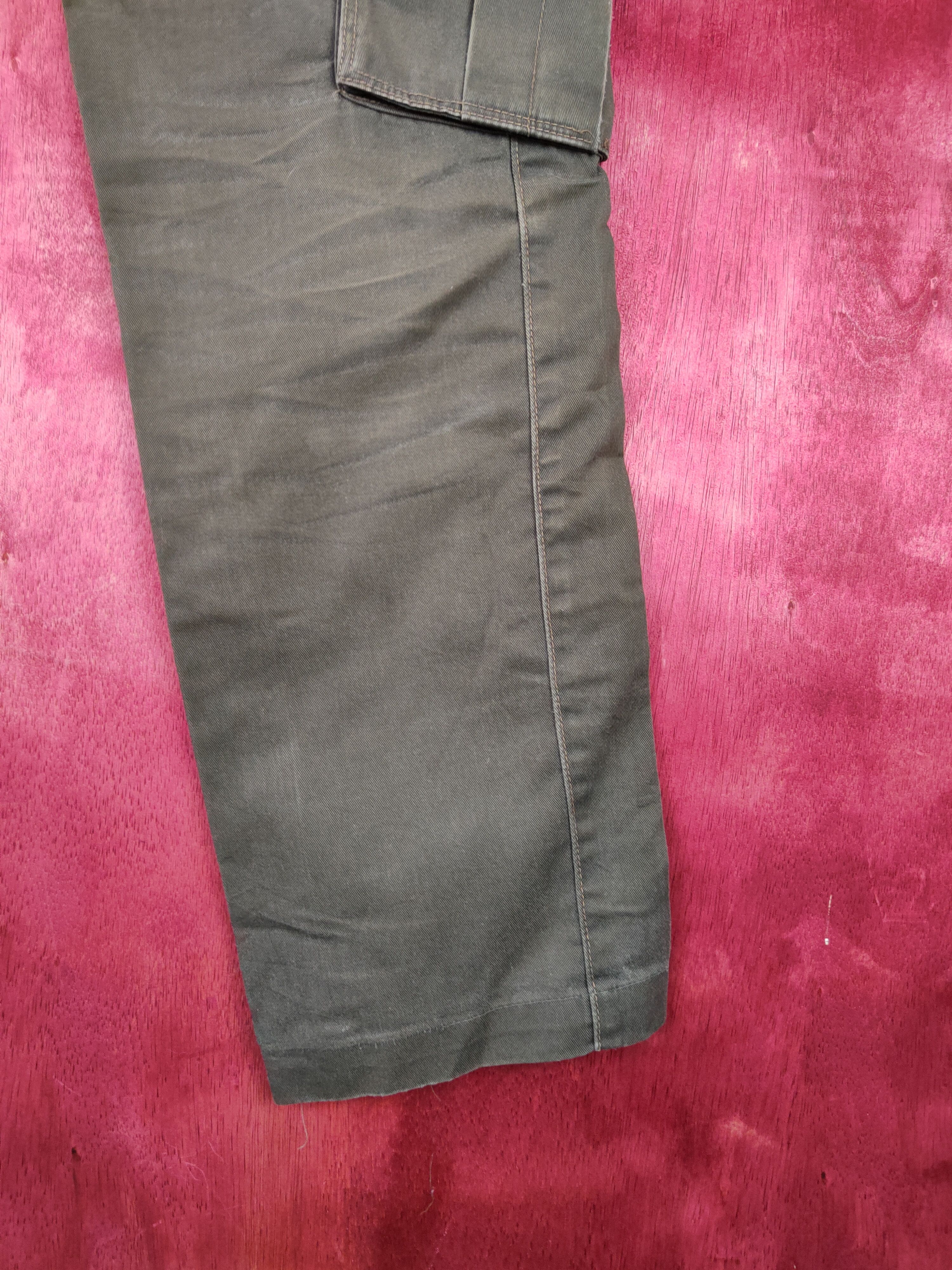 Dickies Dickies Army Green Faded Multi Pocket Cargo Pants #S553 Size US 33 - 11 Thumbnail