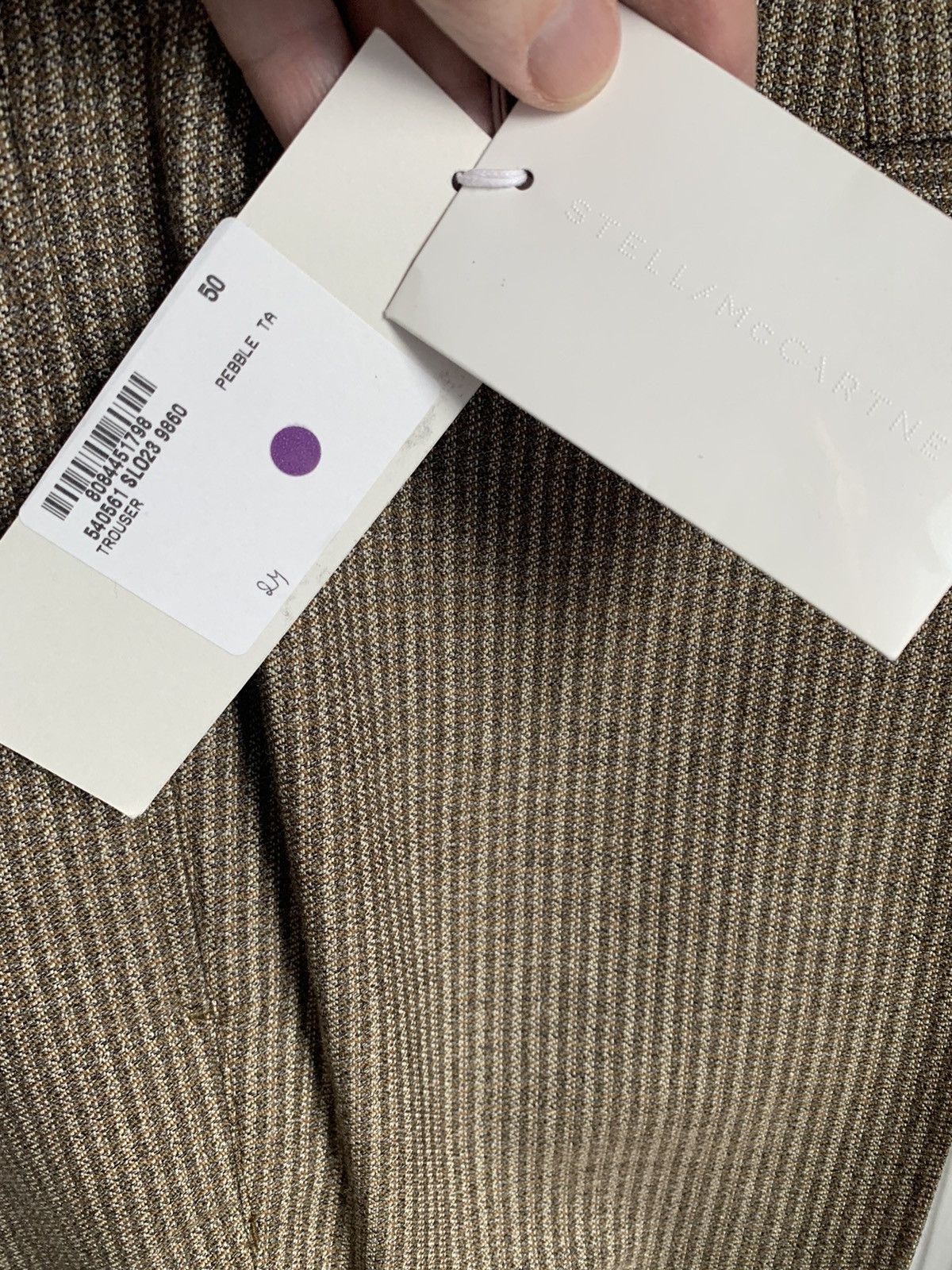 Stella McCartney Runway 2018 suit, IT50 Size 40R - 14 Thumbnail