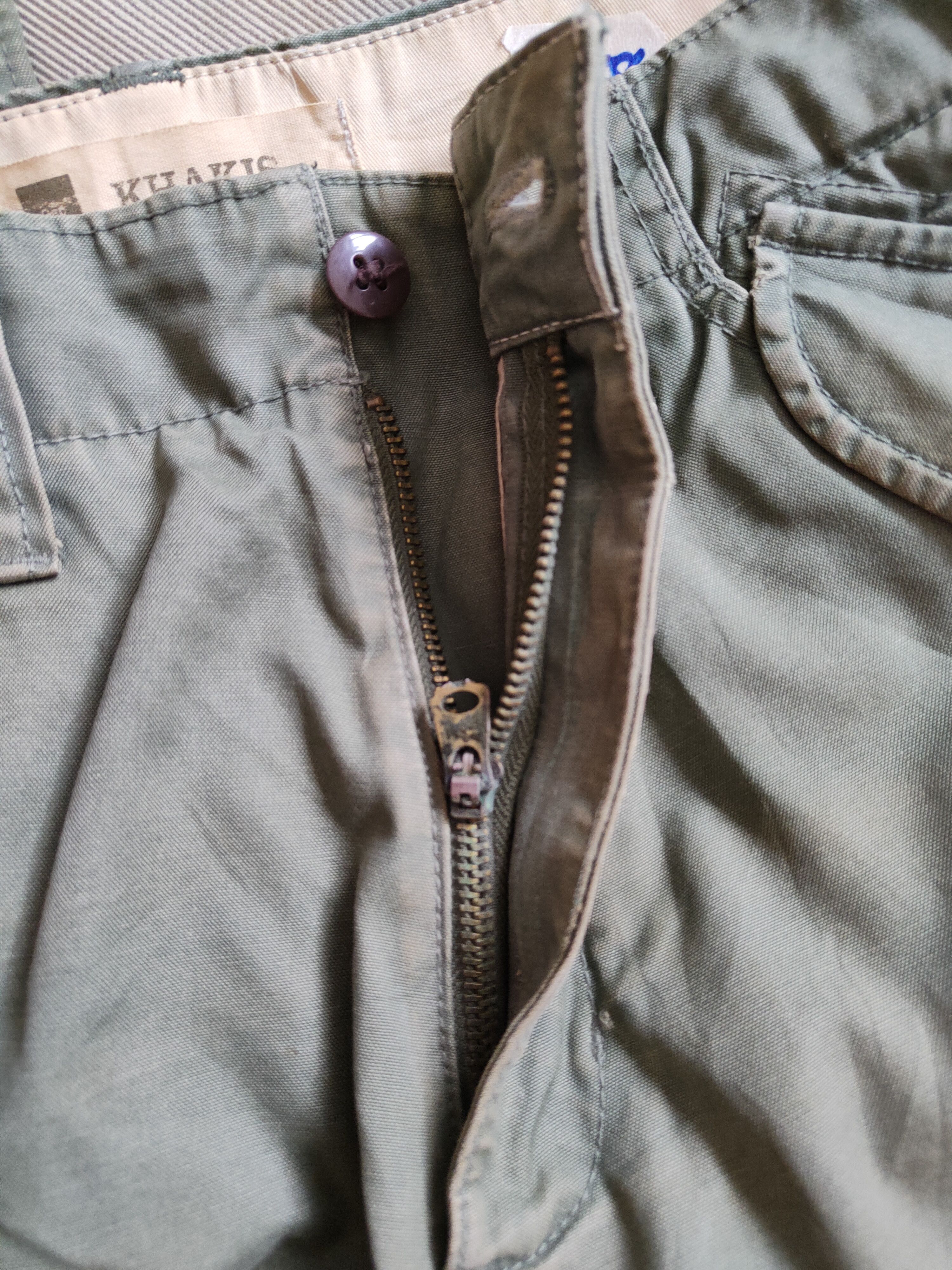 Gap Gap Khakis Faded Multi Pocket Tactical Cargo Pants #S568 Size US 32 / EU 48 - 13 Thumbnail