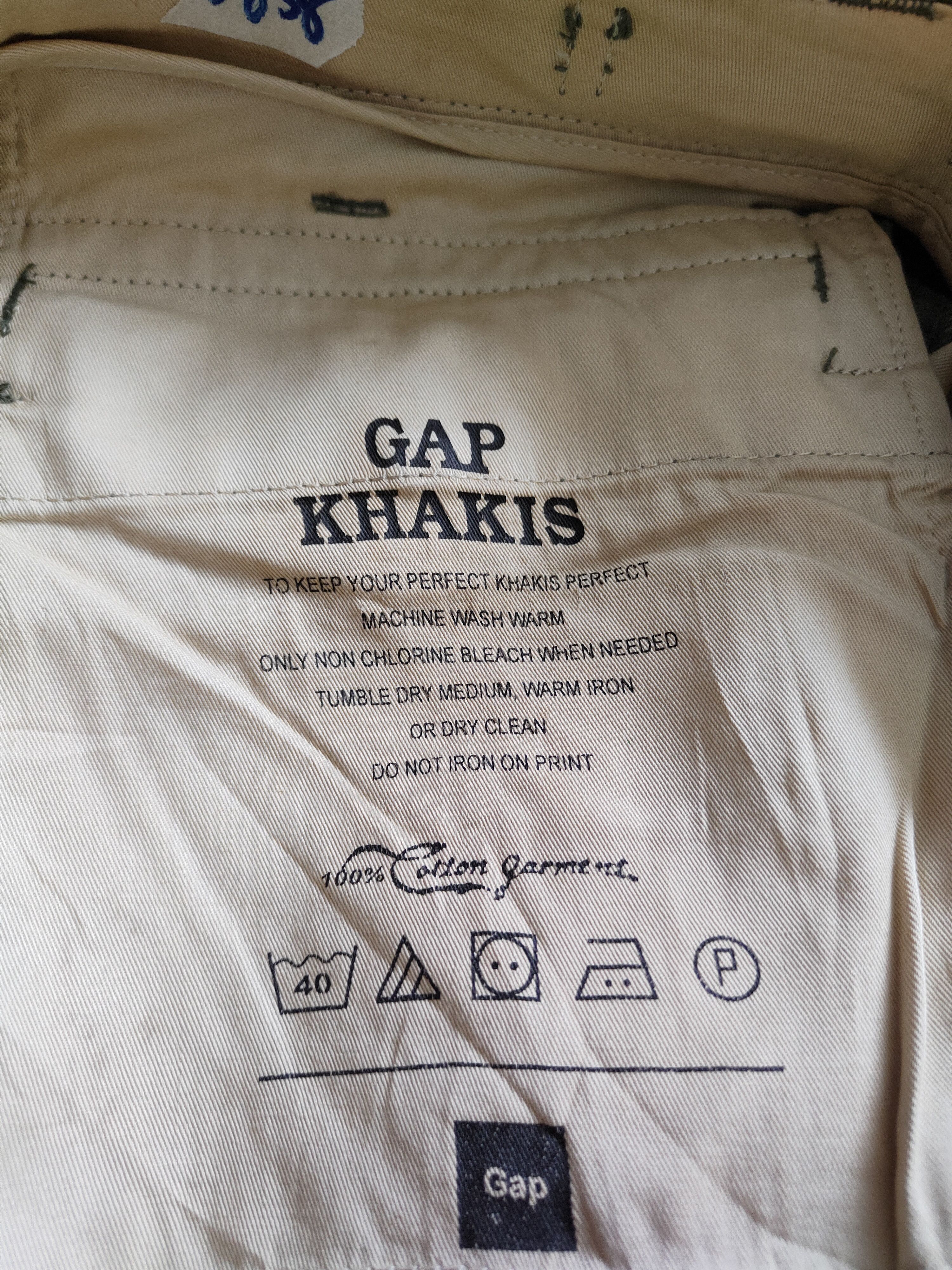 Gap Gap Khakis Faded Multi Pocket Tactical Cargo Pants #S568 Size US 32 / EU 48 - 14 Thumbnail