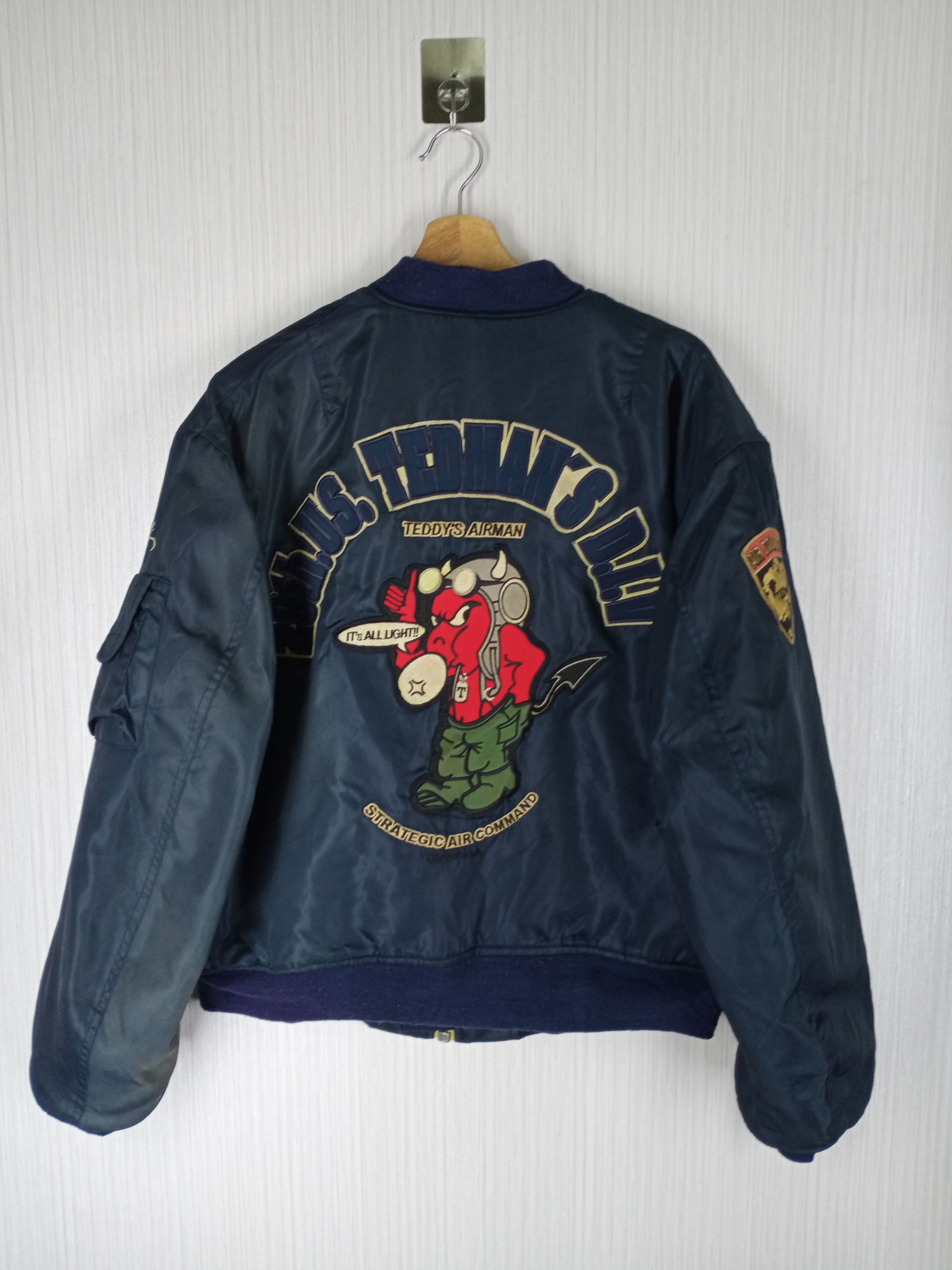 Tedman Rare Vintage 90s Tedman Ted Company Flight MA -1 Jacket Size US L / EU 52-54 / 3 - 4 Thumbnail