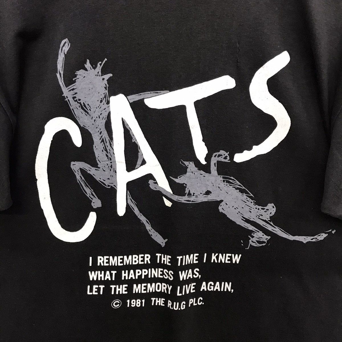 Vintage Rare!! Vintage Movie Promo Tee CATS Size US M / EU 48-50 / 2 - 7 Thumbnail