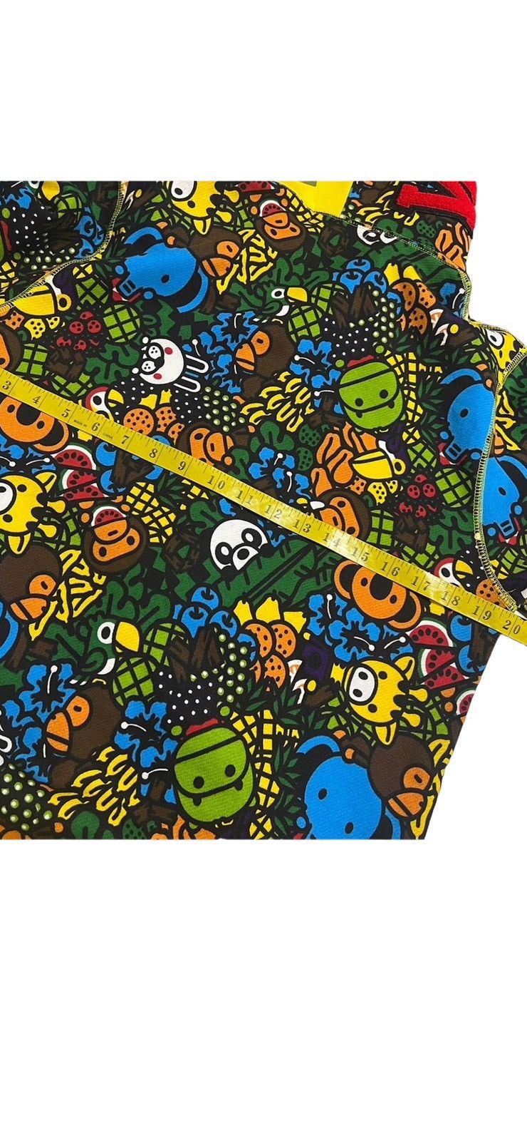 Bape Baby Milo Fruit Shark Full Zip Hoodie Size US L / EU 52-54 / 3 - 5 Thumbnail