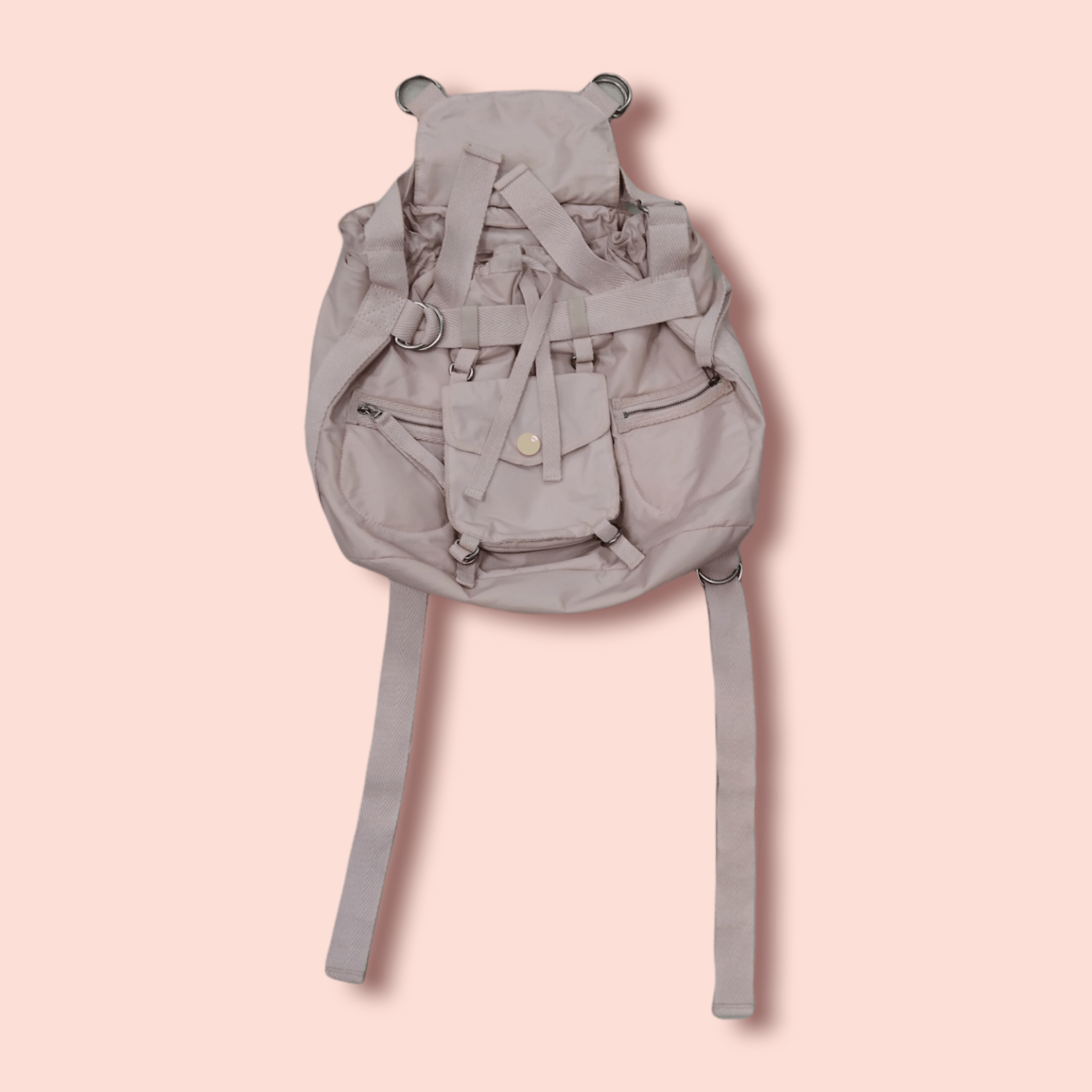 Jacobs By Marc Jacobs × Marc Jacobs × Marc by Marc Jacobs MARC JACOBS MULTIPOCKETS PARACHUTE DESIGN UTILITY RUCKSACK Size ONE SIZE - 12 Thumbnail