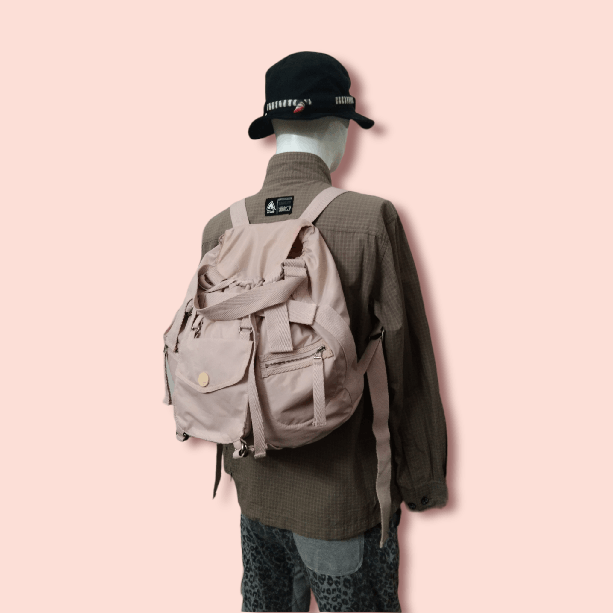 Jacobs By Marc Jacobs × Marc Jacobs × Marc by Marc Jacobs MARC JACOBS MULTIPOCKETS PARACHUTE DESIGN UTILITY RUCKSACK Size ONE SIZE - 2 Thumbnail